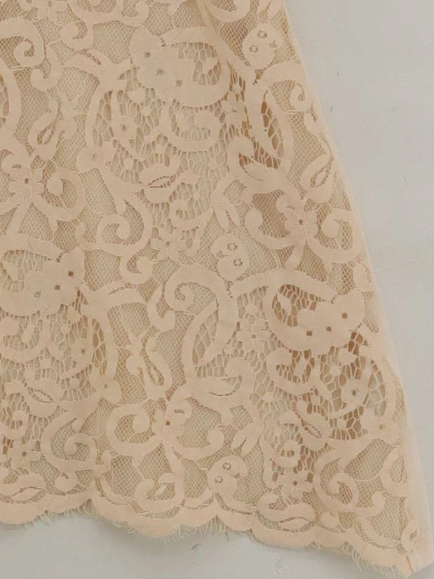 Forever New Women's Top UK 8 Cream Cotton with Nylon, Rayon Basic - Image 4