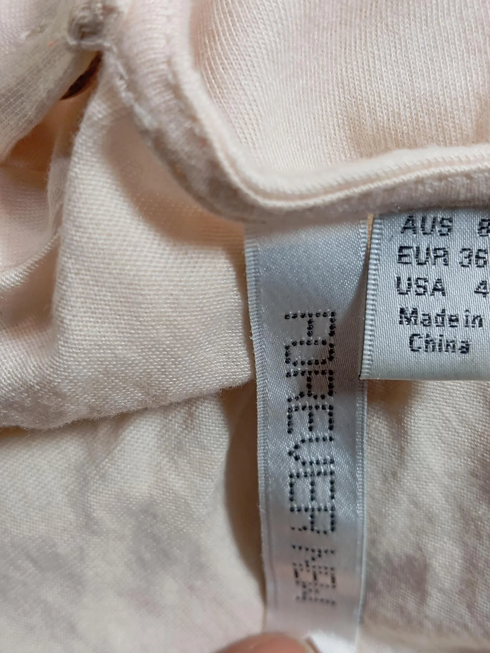 Forever New Women's Top UK 8 Cream Cotton with Nylon, Rayon Basic - Image 5