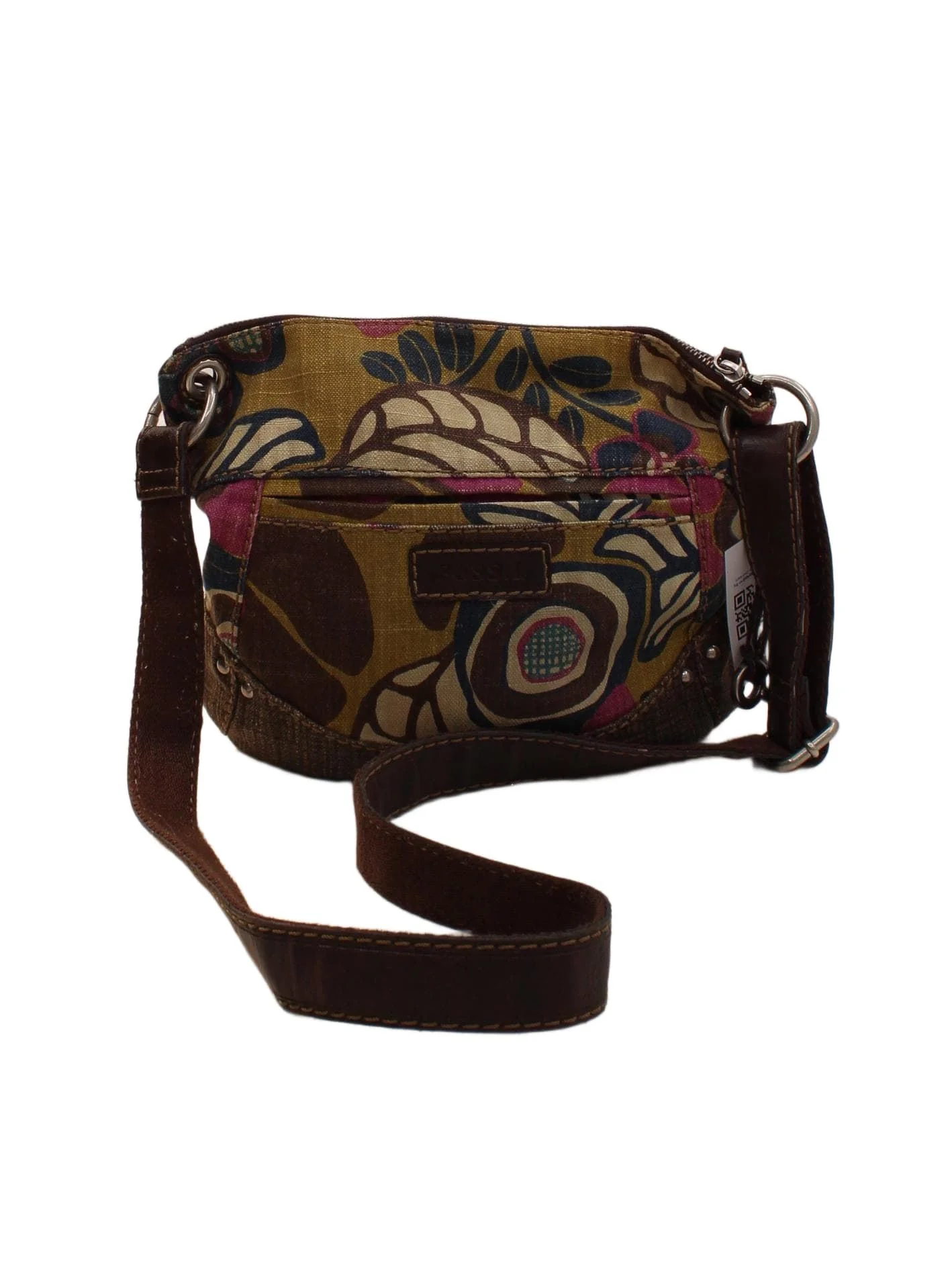 Fossil Women's Bag Multi Graphic Other with Leather Crossbody