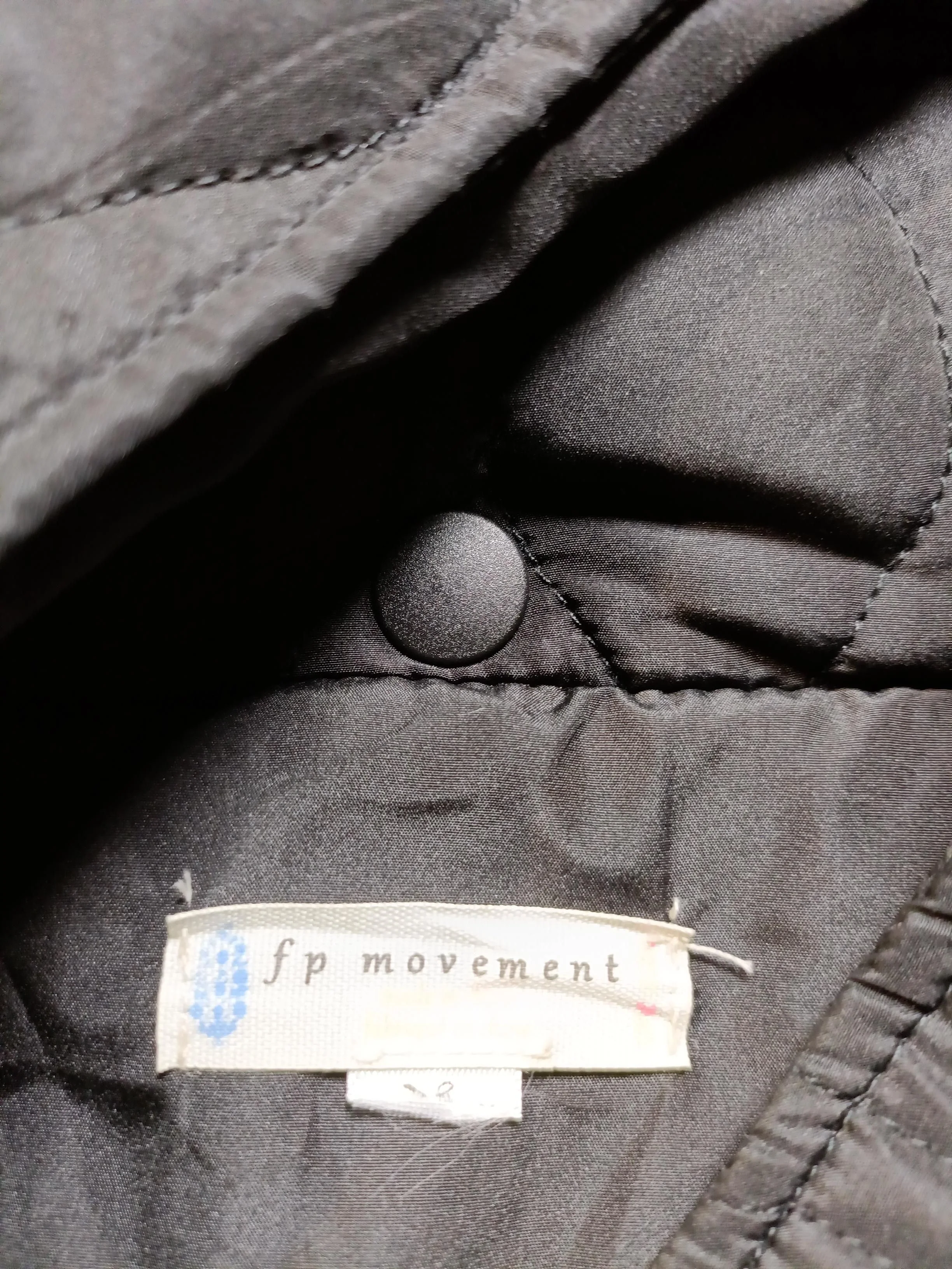 FP Movement- Free People Women's Coat Black 100% Other Quilted - Image 5