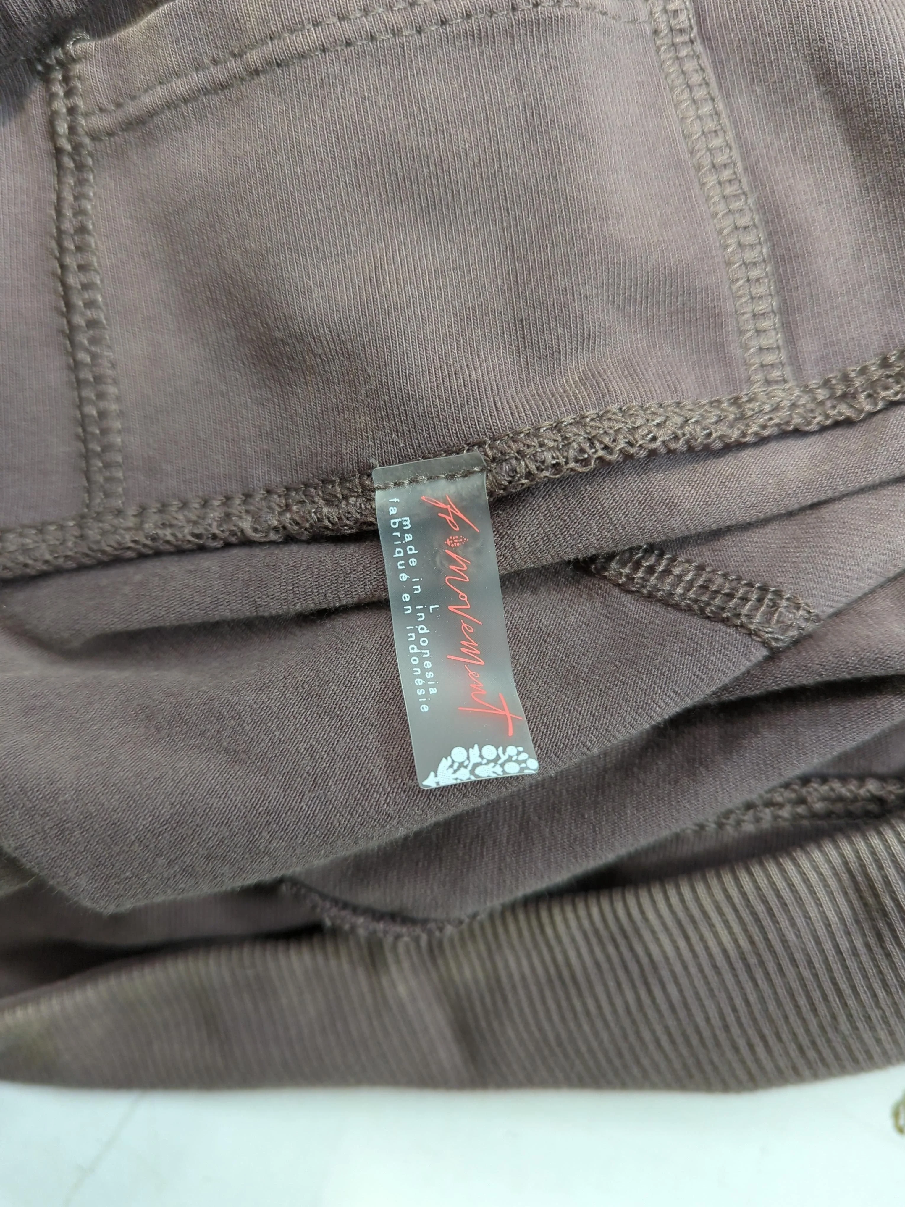 FP Movement- Free People Women's Sports Bottoms L Brown Cotton - Image 6
