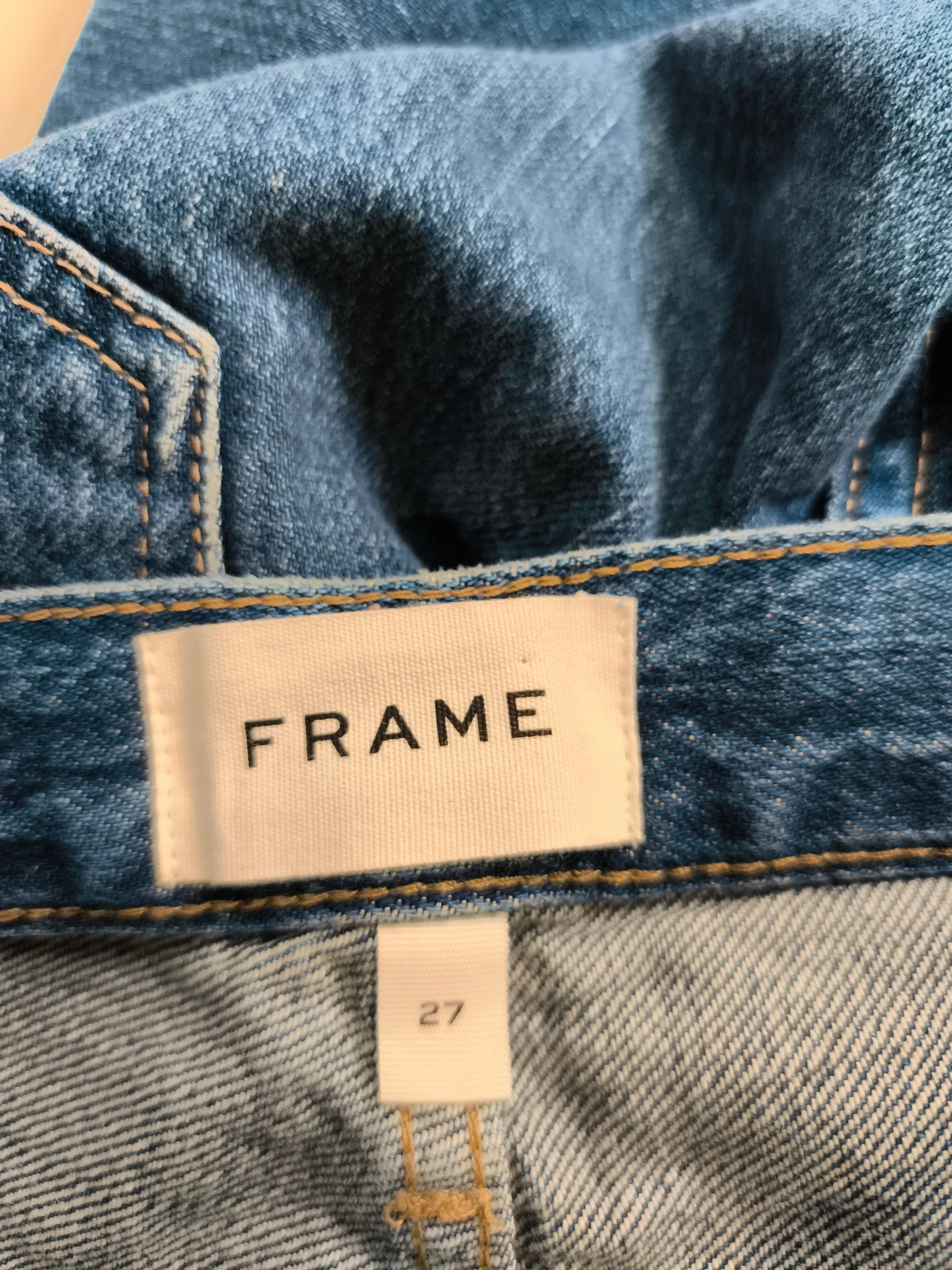 Frame Women's Jeans W 27 in Blue 100% Cotton Mom - Image 5