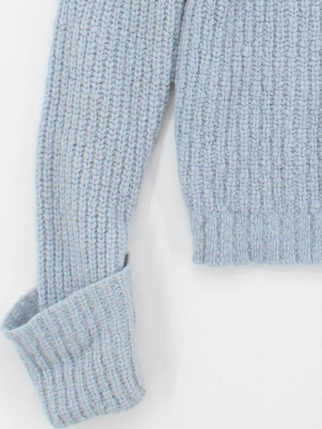 Frame Women's Jumper S Blue Other with Wool, Nylon Crew Neck Pullover - Image 4
