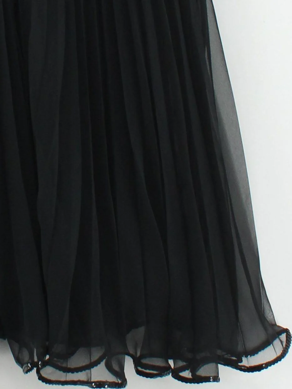 Frank Usher Slip Midi Dress XXS in Black - Image 4
