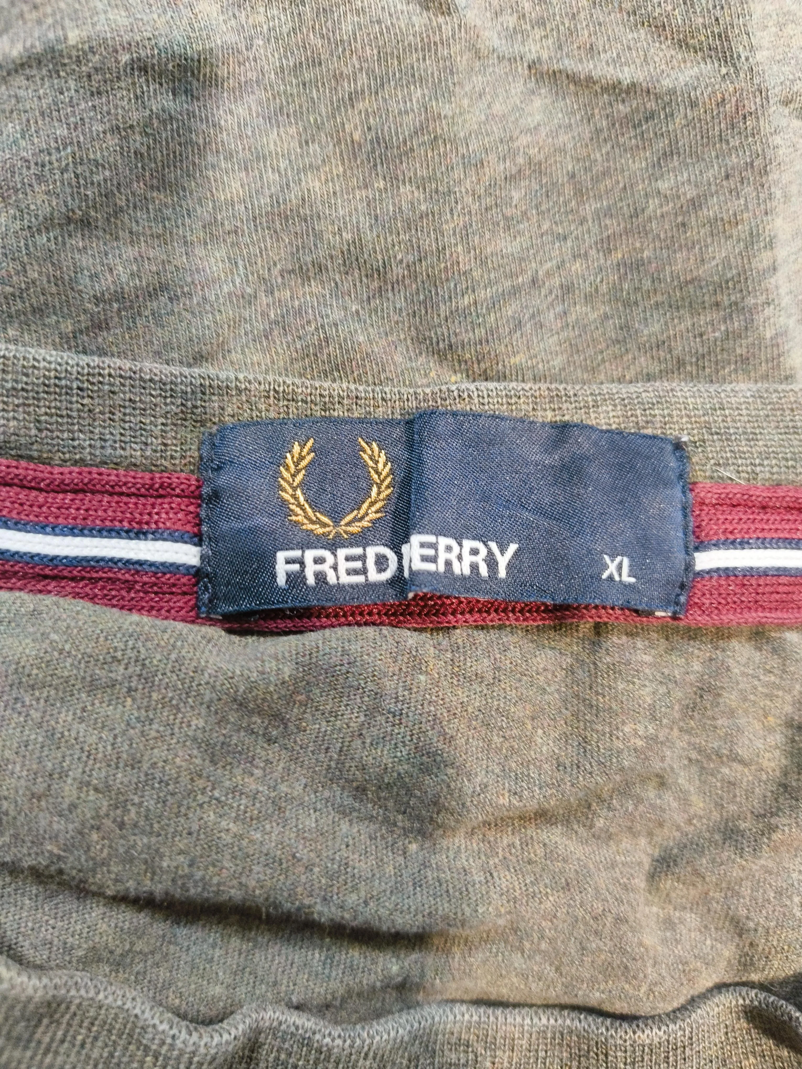 Fred Perry Men's T-Shirt XL Green 100% Cotton Basic - Image 6