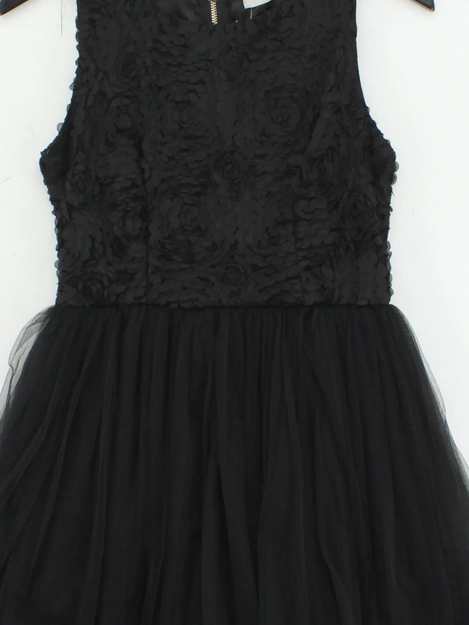 Free People Skater Mini Dress M in Black - Image 3