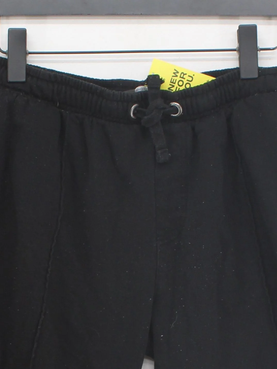 French Connection Men's Shorts L Black Cotton with Polyester Sweat - Image 3
