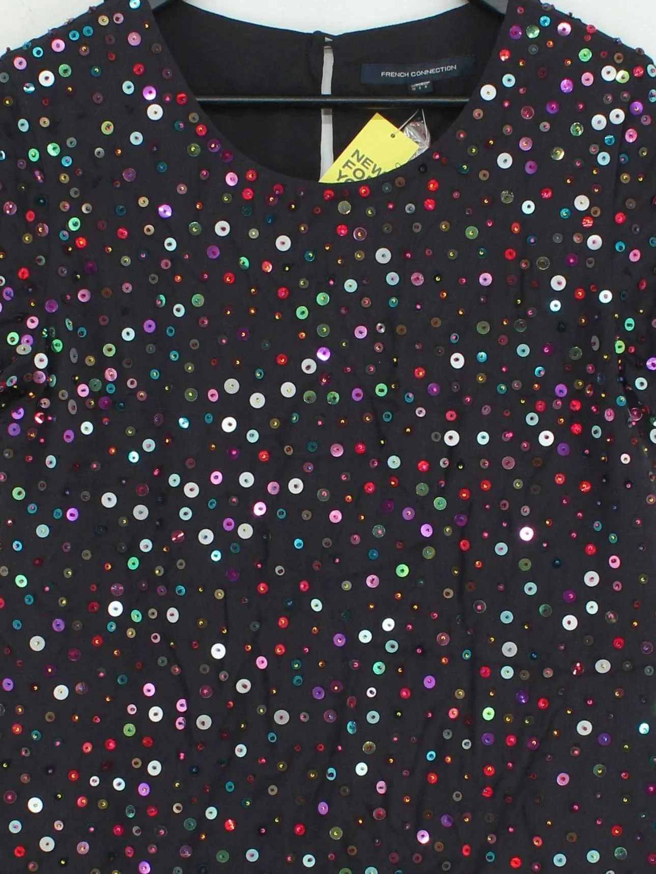 French Connection Mini Dress UK10 in Multi - Image 3