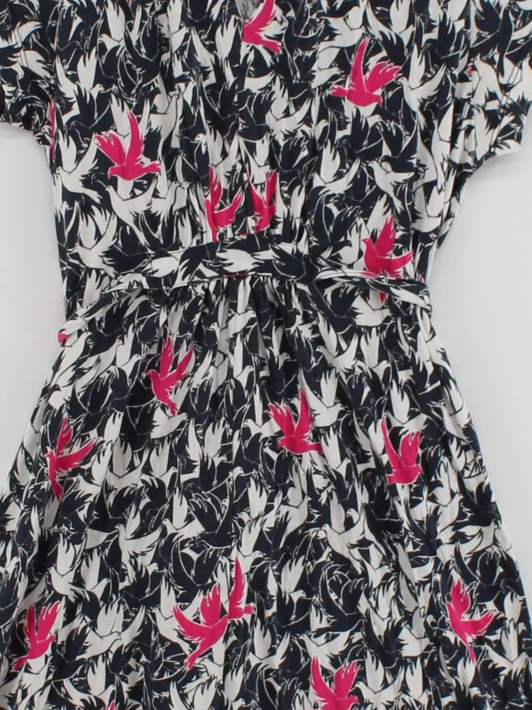 French Connection Shirt Mini Dress UK8 in Multi - Image 3