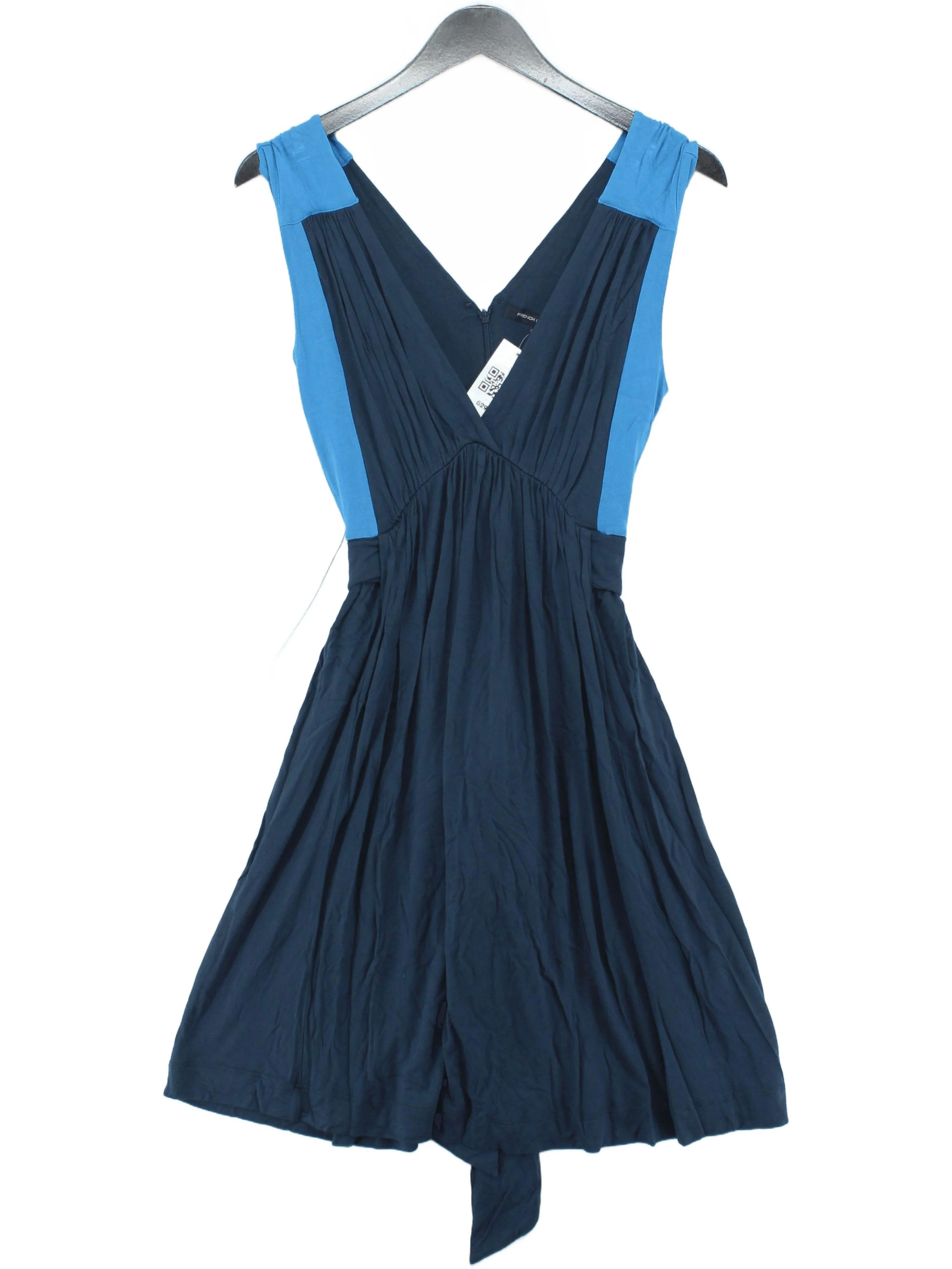 French Connection Skater Mini Dress UK14 in Blue