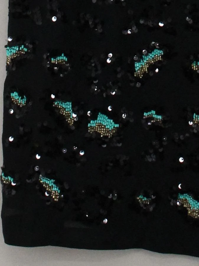French Connection Slip Mini Dress UK12 in Black - Image 4