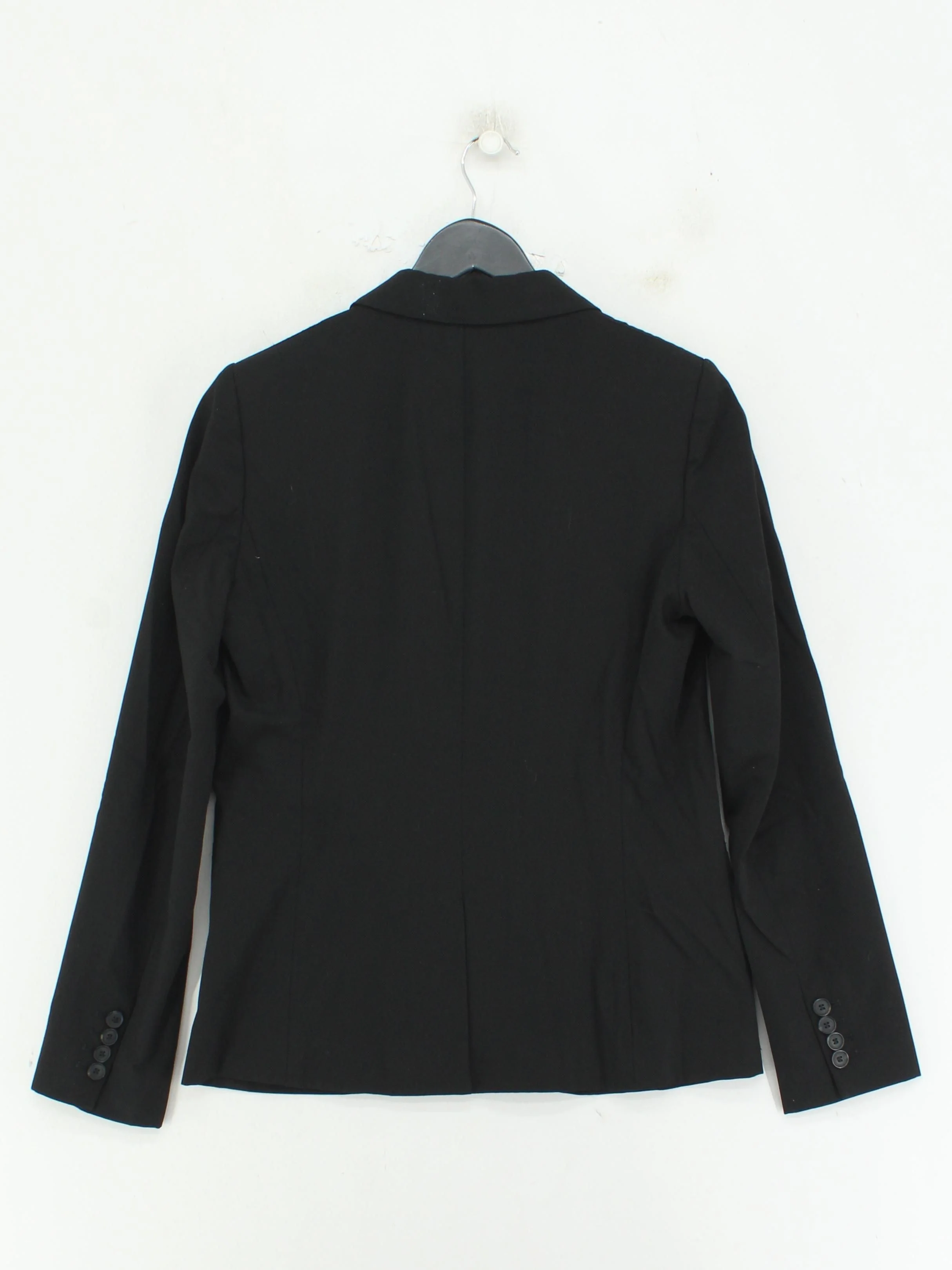 French Connection Women's Blazer UK 10 Black 100% Other Overcoat - Image 2