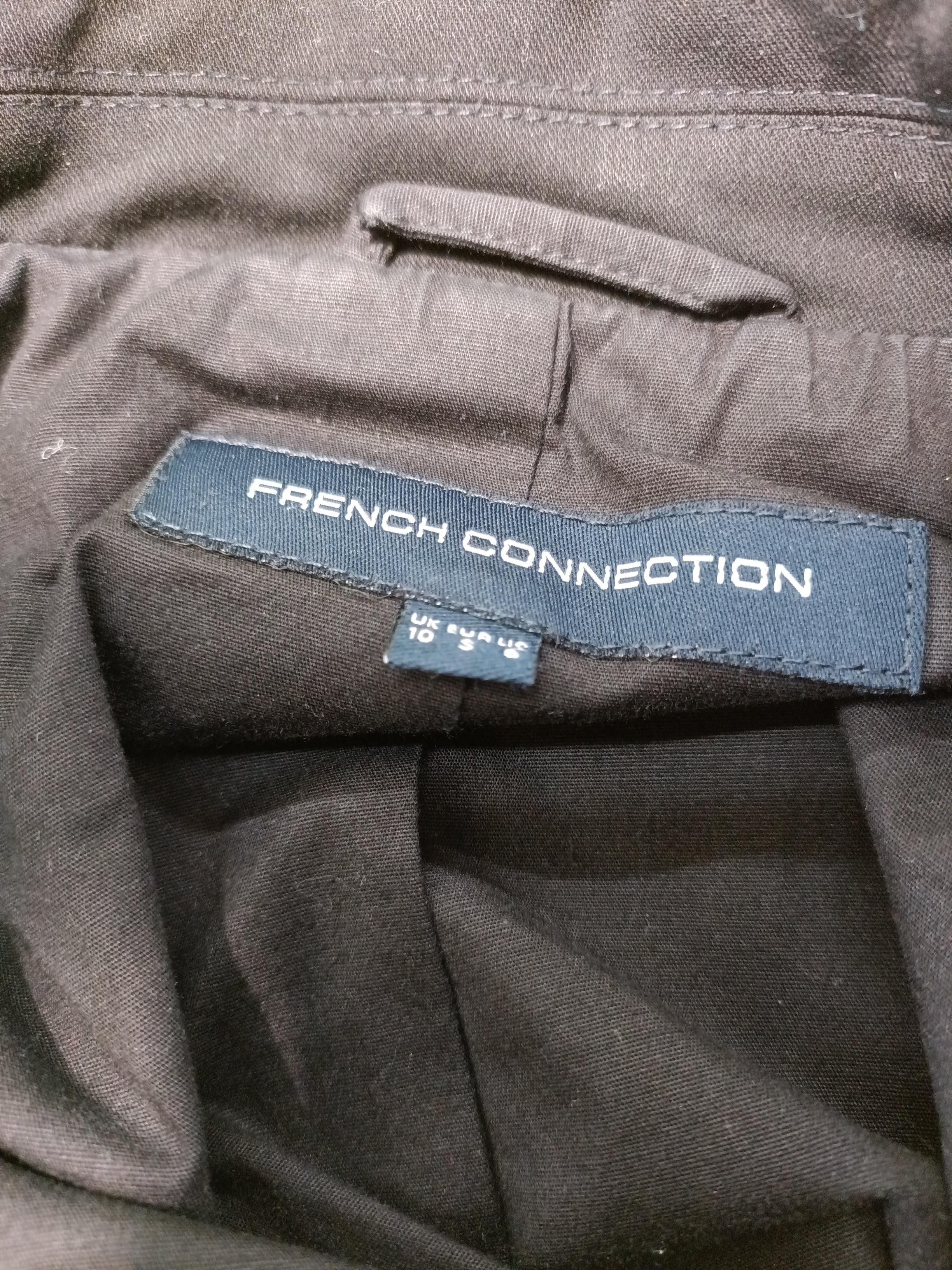 French Connection Women's Blazer UK 10 Black 100% Other Overcoat - Image 5
