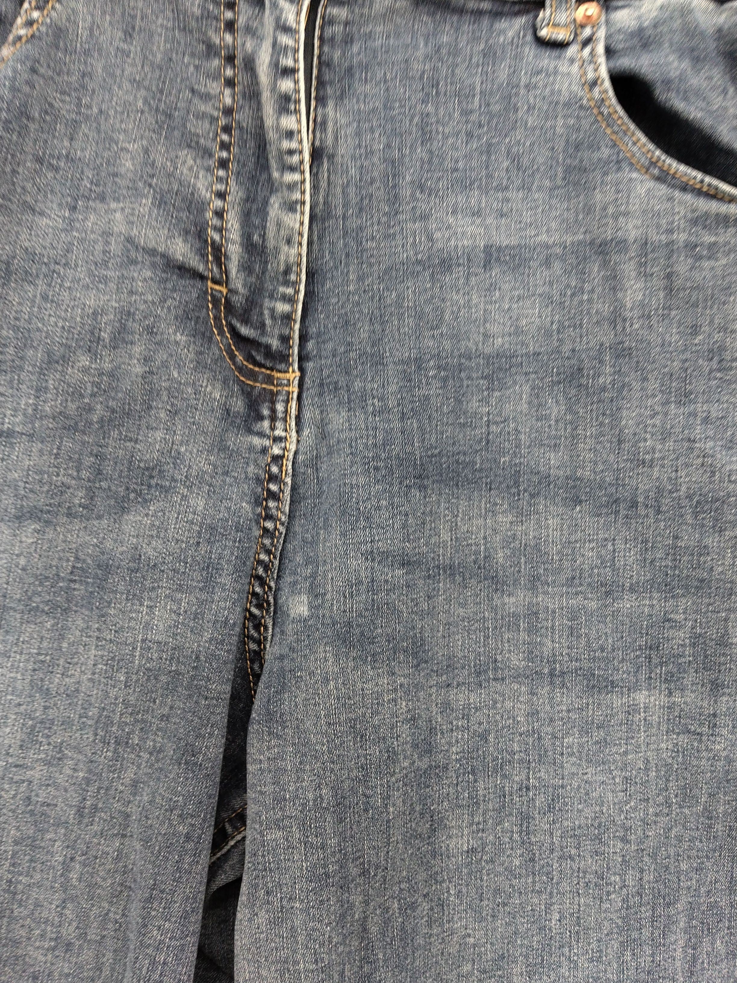 French Connection Women's Jeans UK 14 Blue Cotton with Spandex Wide-Leg - Image 5