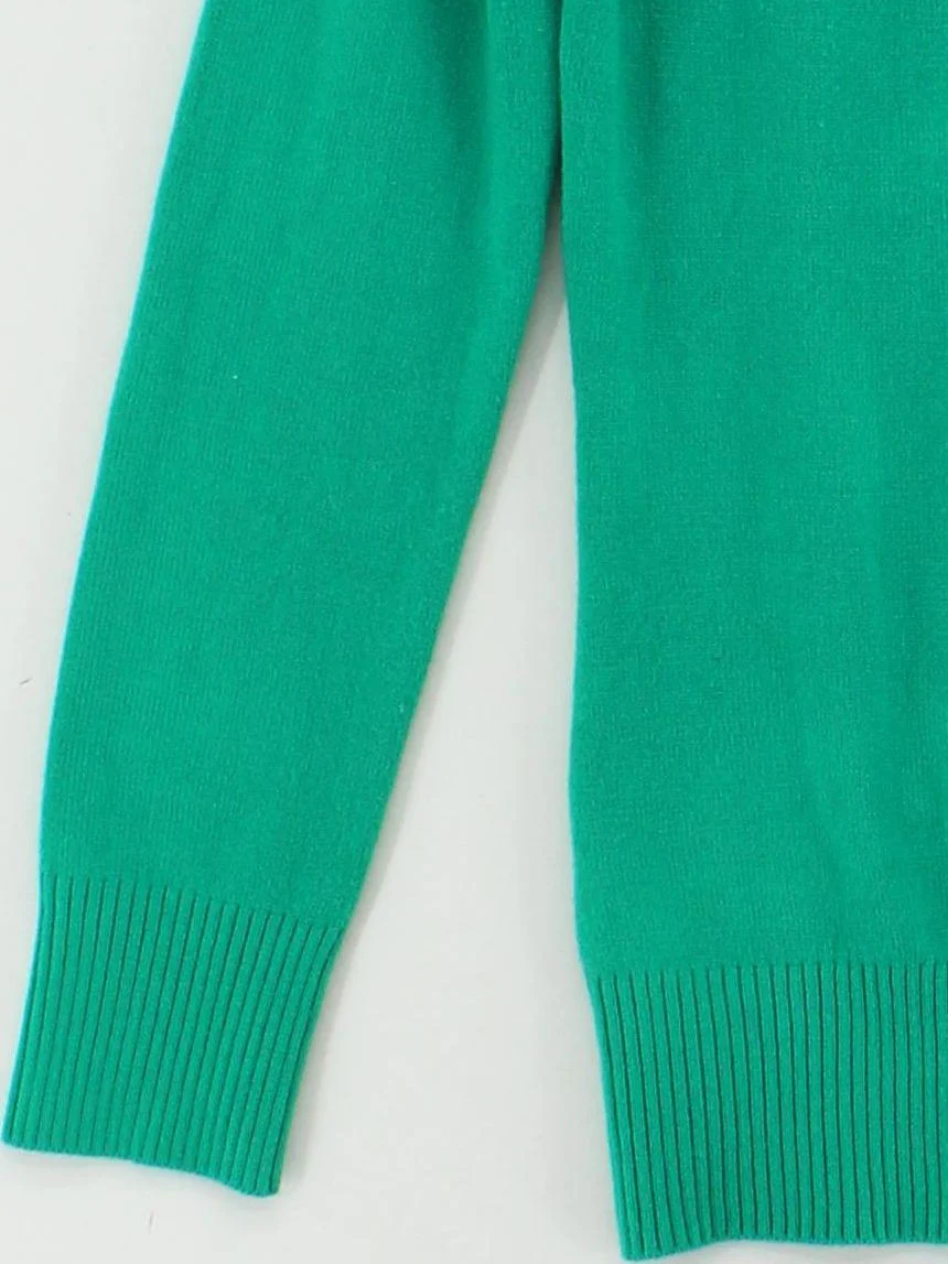 French Connection Women's Jumper S Green Acrylic - Image 4