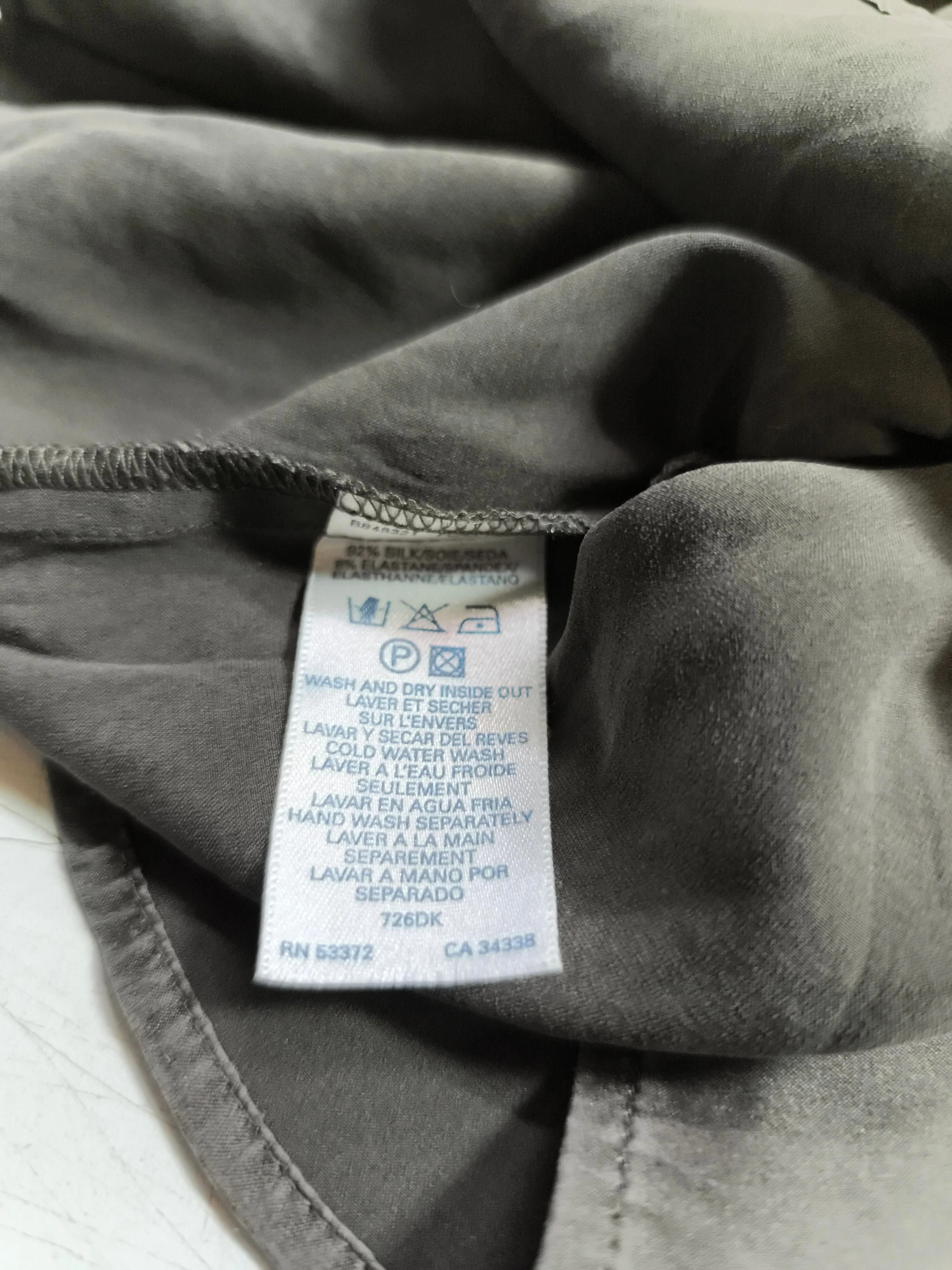 French Connection Women's Shirt UK 12 Brown Viscose with Elastane Basic - Image 6