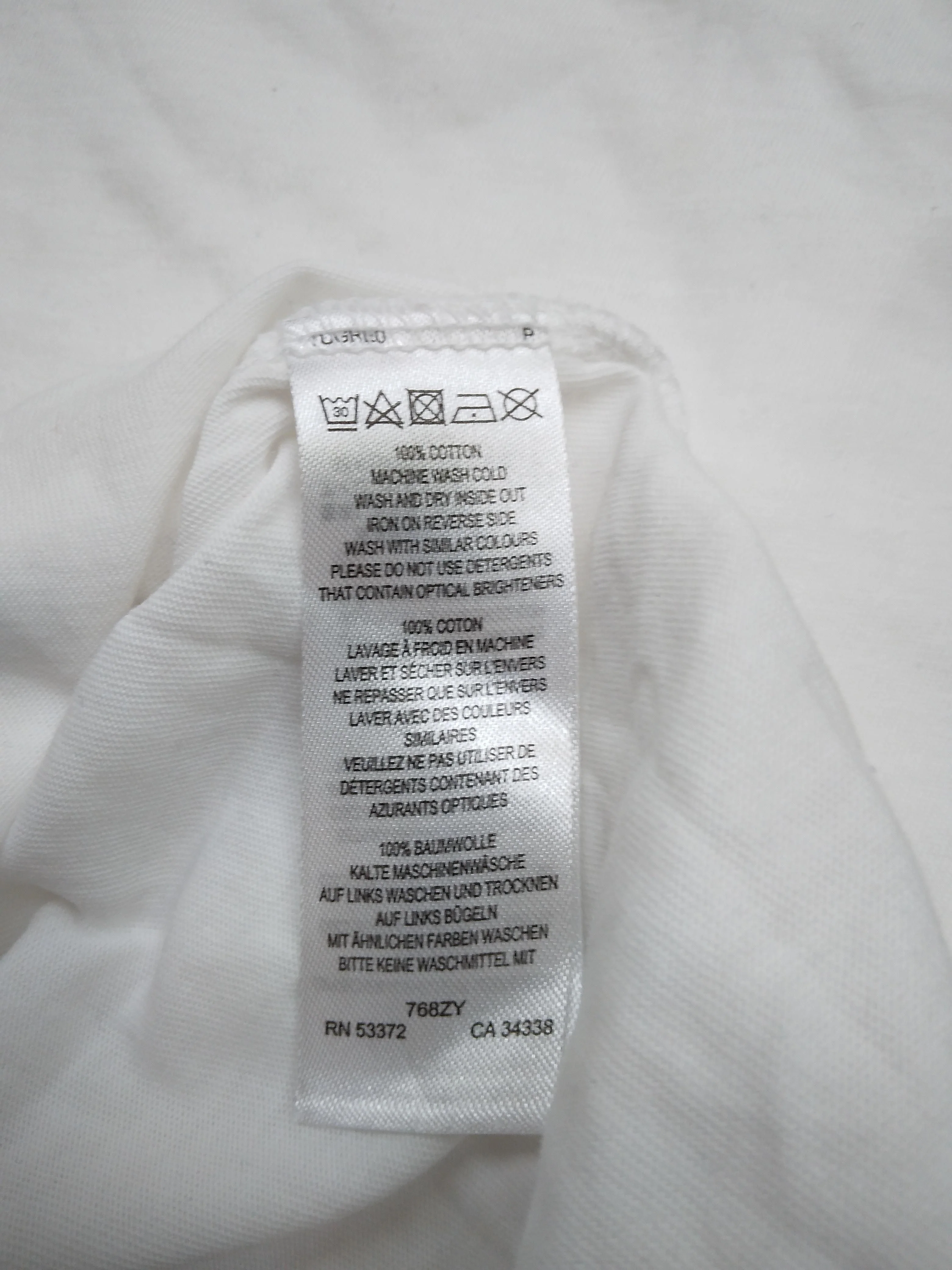 French Connection Women's T-Shirt S White 100% Cotton Basic - Image 7