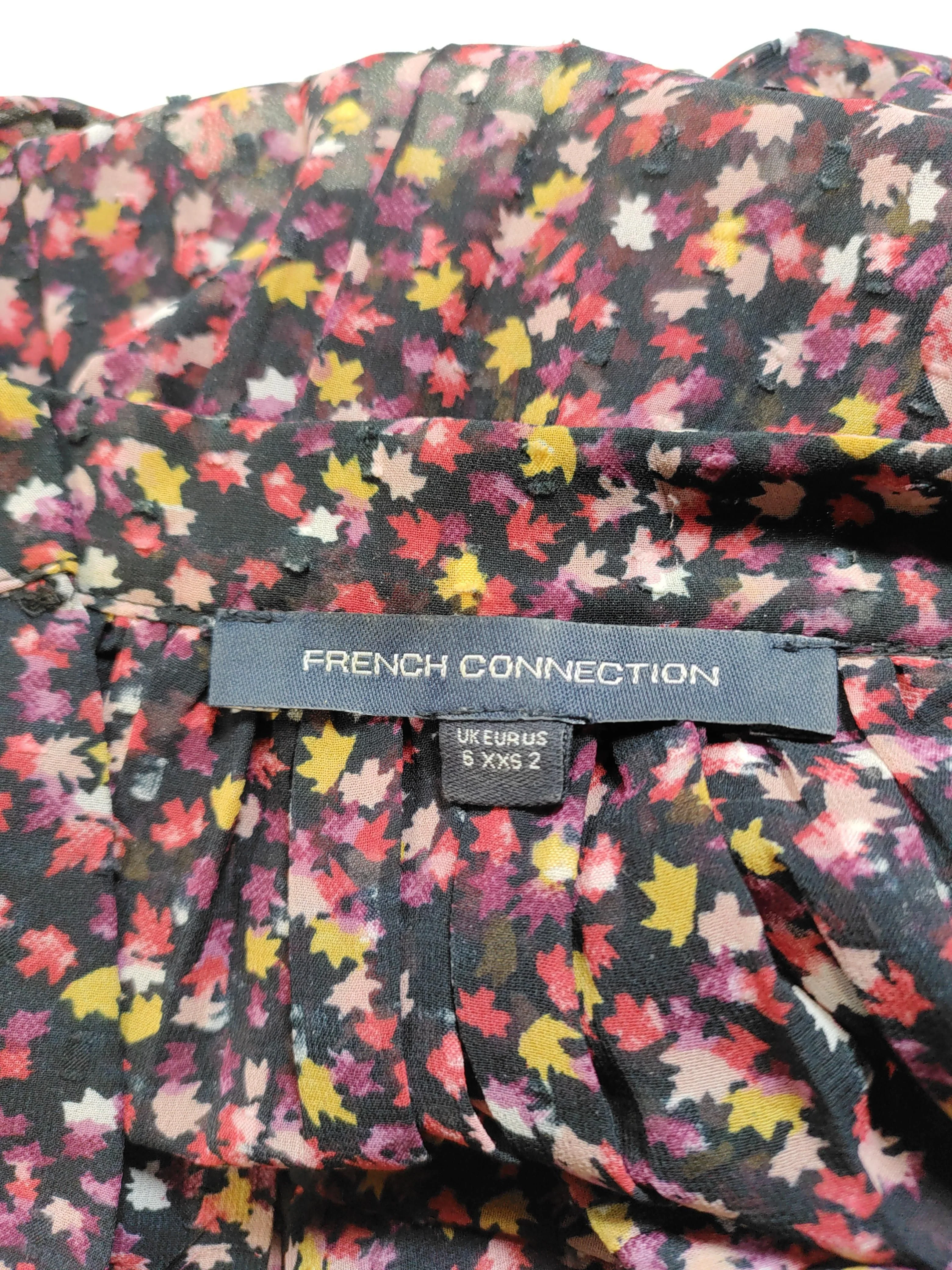 French Connection Women's Top UK 6 Multi 100% Polyester Tunic - Image 5