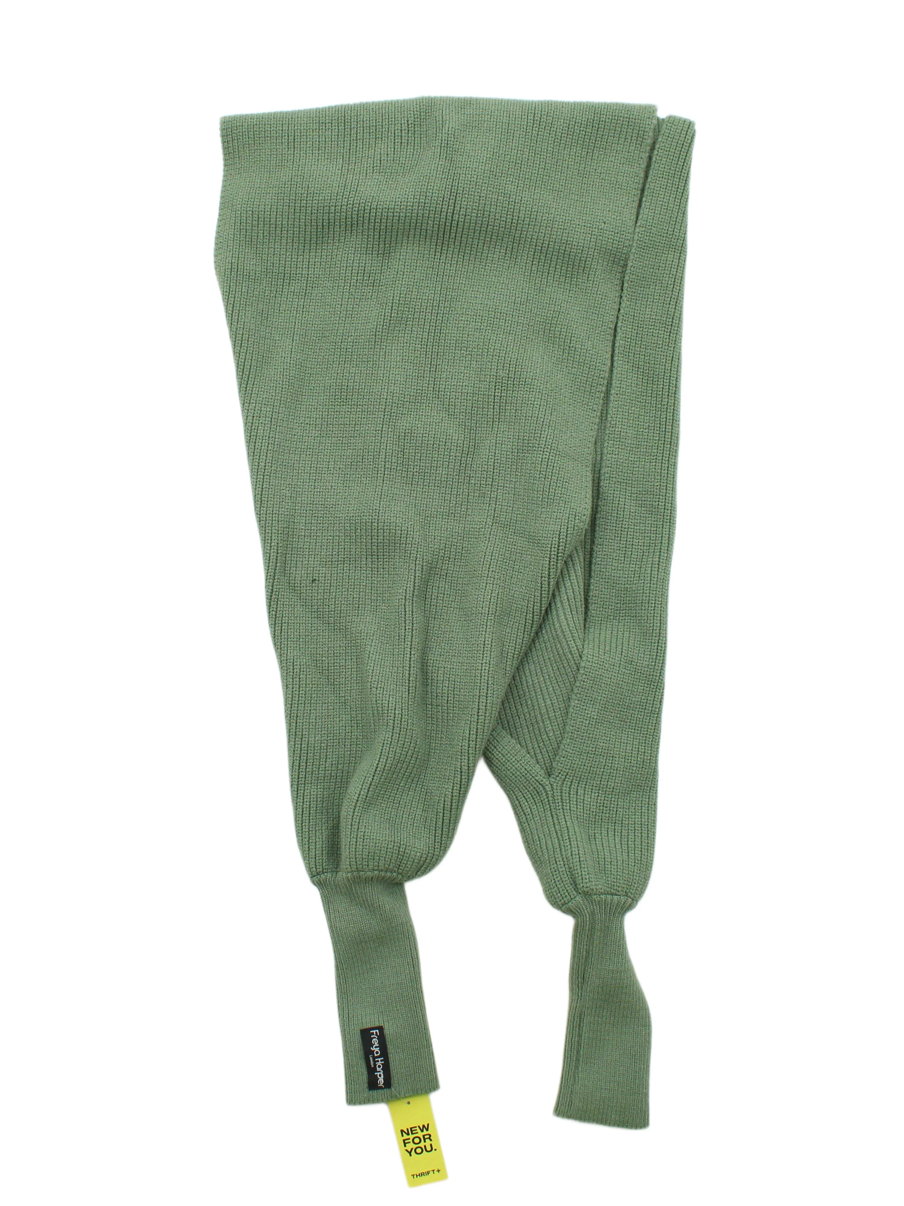 Freya Harper Men's Scarf Green 100% Other Scarf