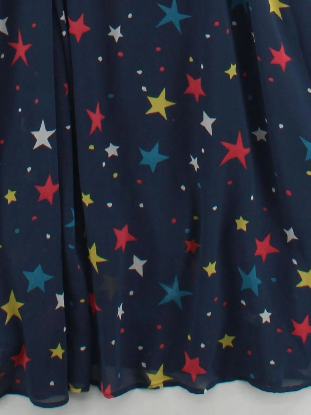 Frugi Bloom Wrap Midi Dress UK8 in Blue - Image 4