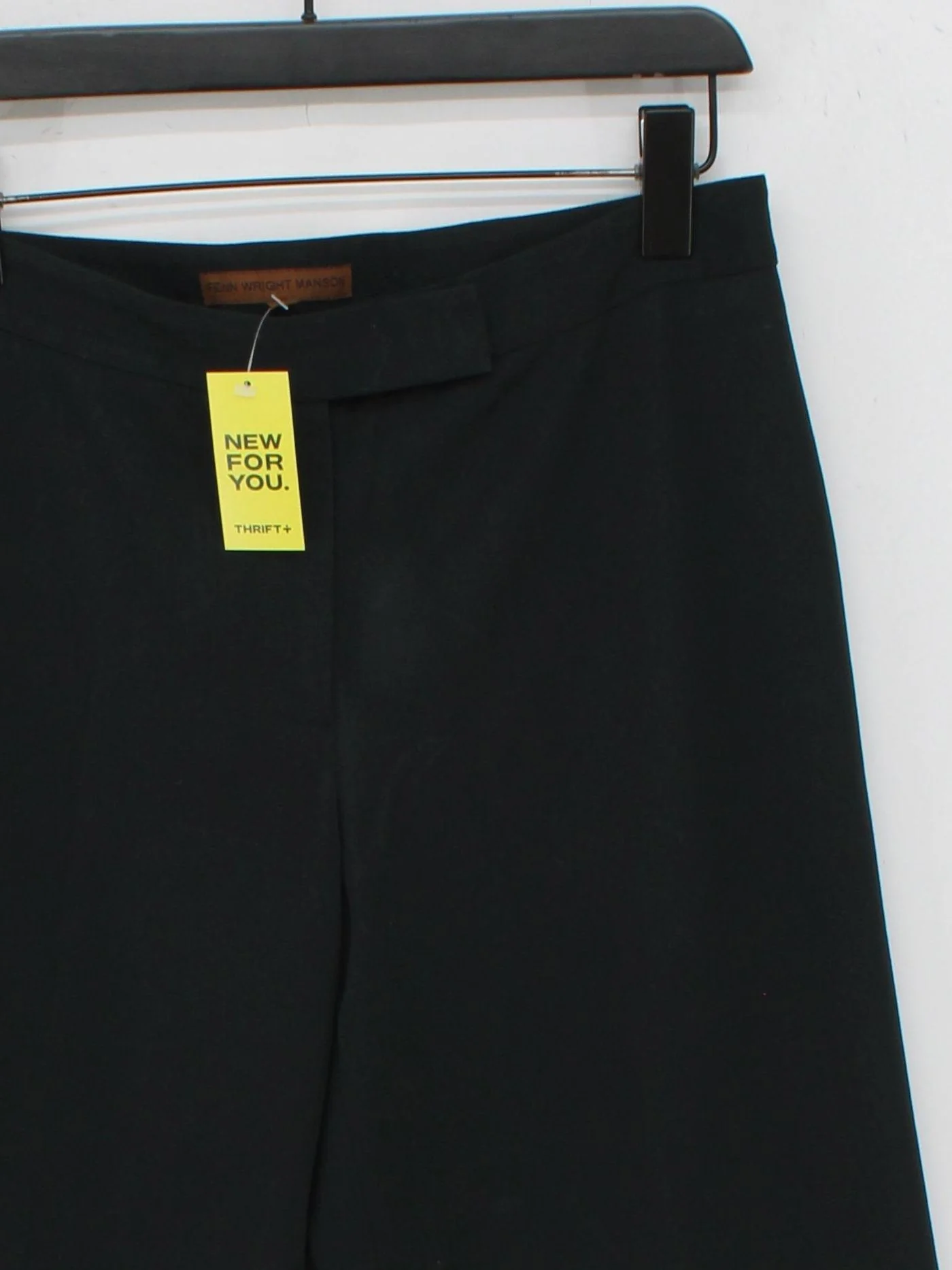 FWM (Fenn Wright Manson) Women's Trousers UK 12 Black Polyester - Image 3