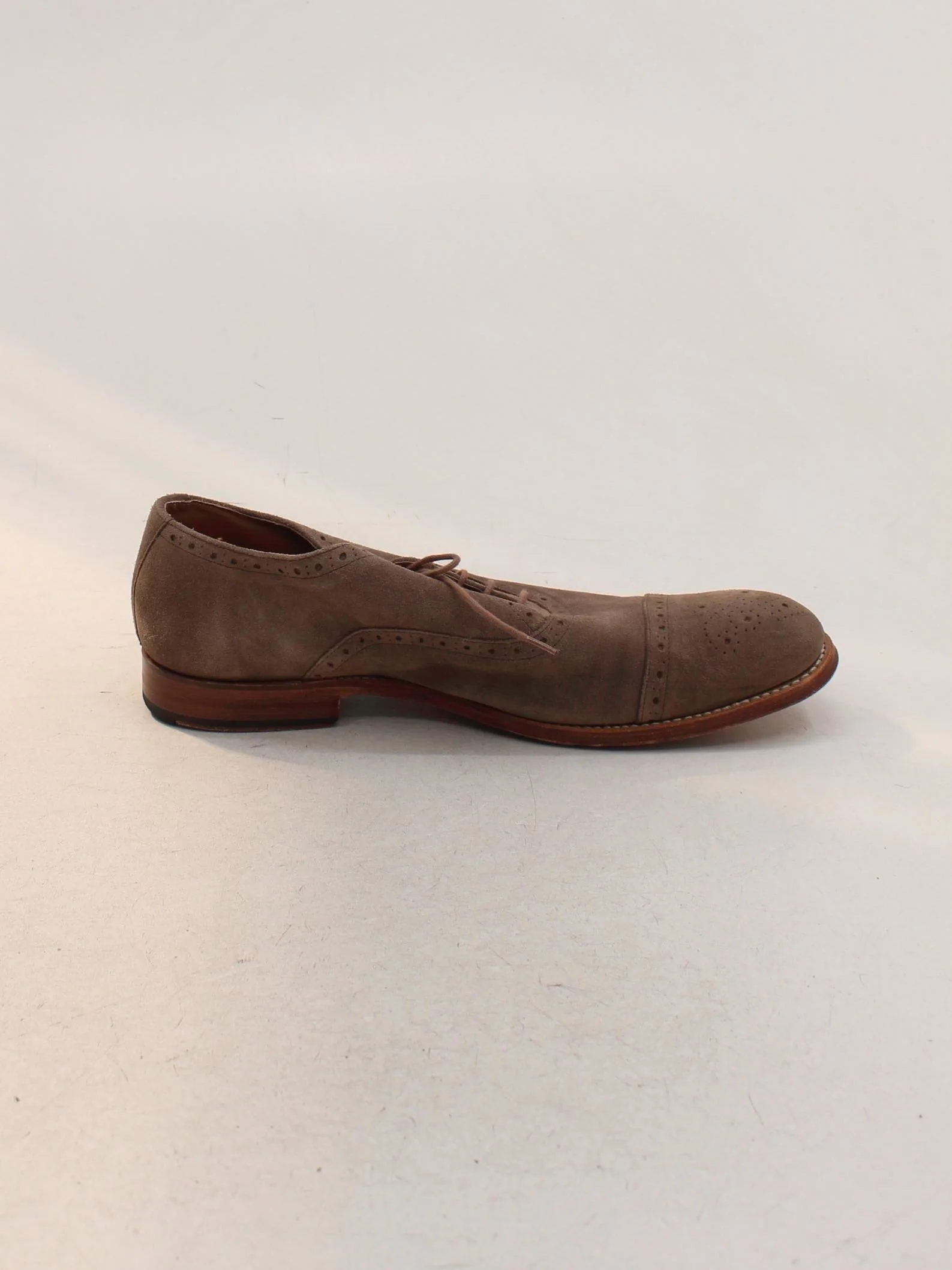 Gabor Men's Formal Shoes UK 9 Brown 100% Suede Brogue - Image 5