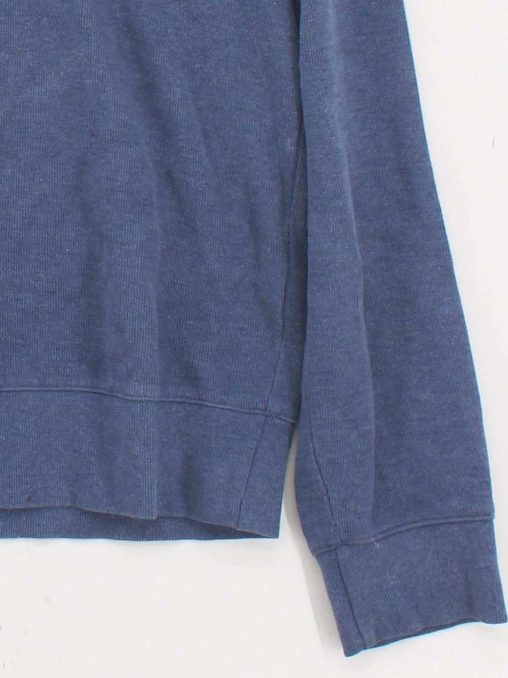 Gant Men's Jumper M Blue 100% Cotton Mock Neck Pullover - Image 4