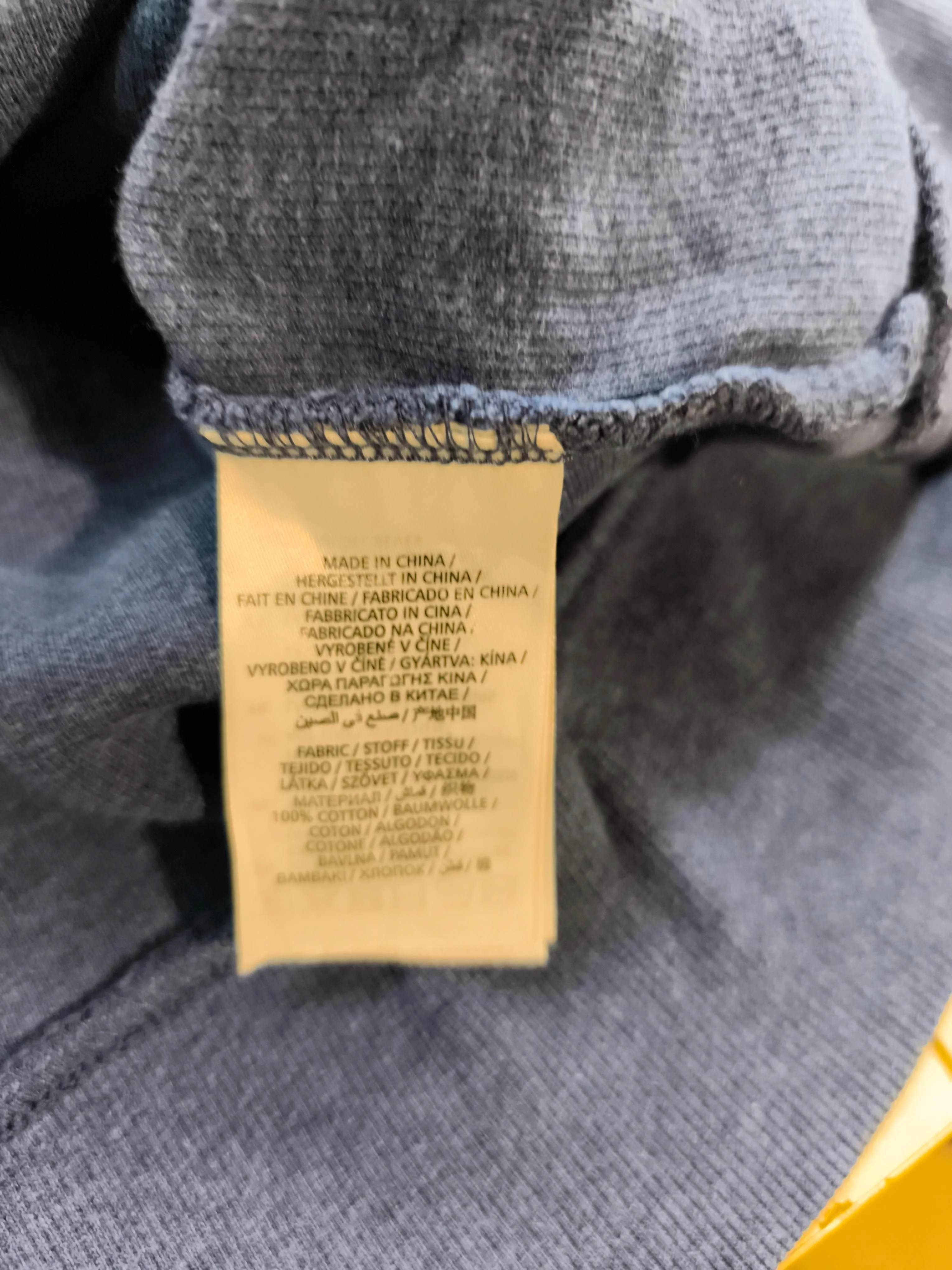 Gant Men's Jumper M Blue 100% Cotton Mock Neck Pullover - Image 7