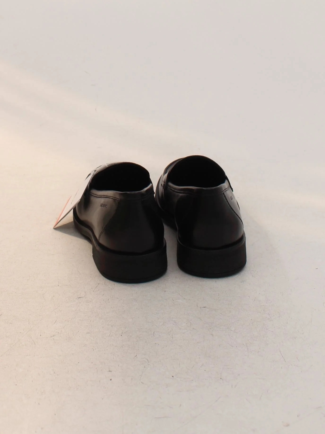 Geox Women's Flat Shoes UK 2 Black 100% Leather Boat Shoe - Image 3