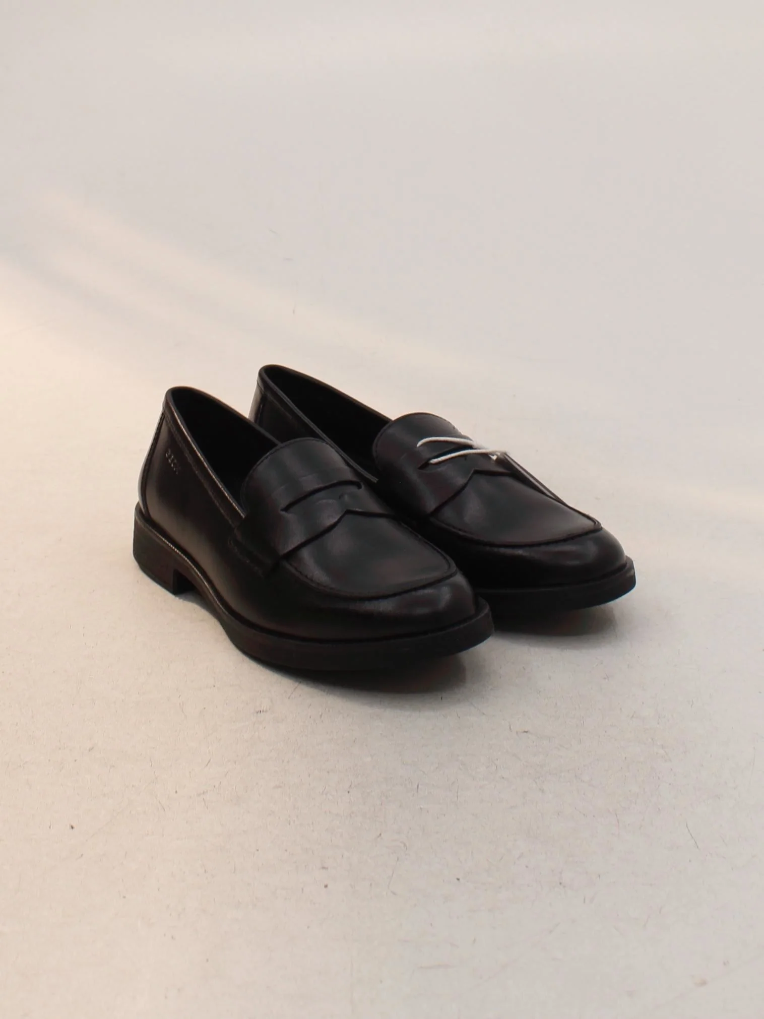 Geox Women's Flat Shoes UK 2 Black 100% Leather Boat Shoe - Image 4
