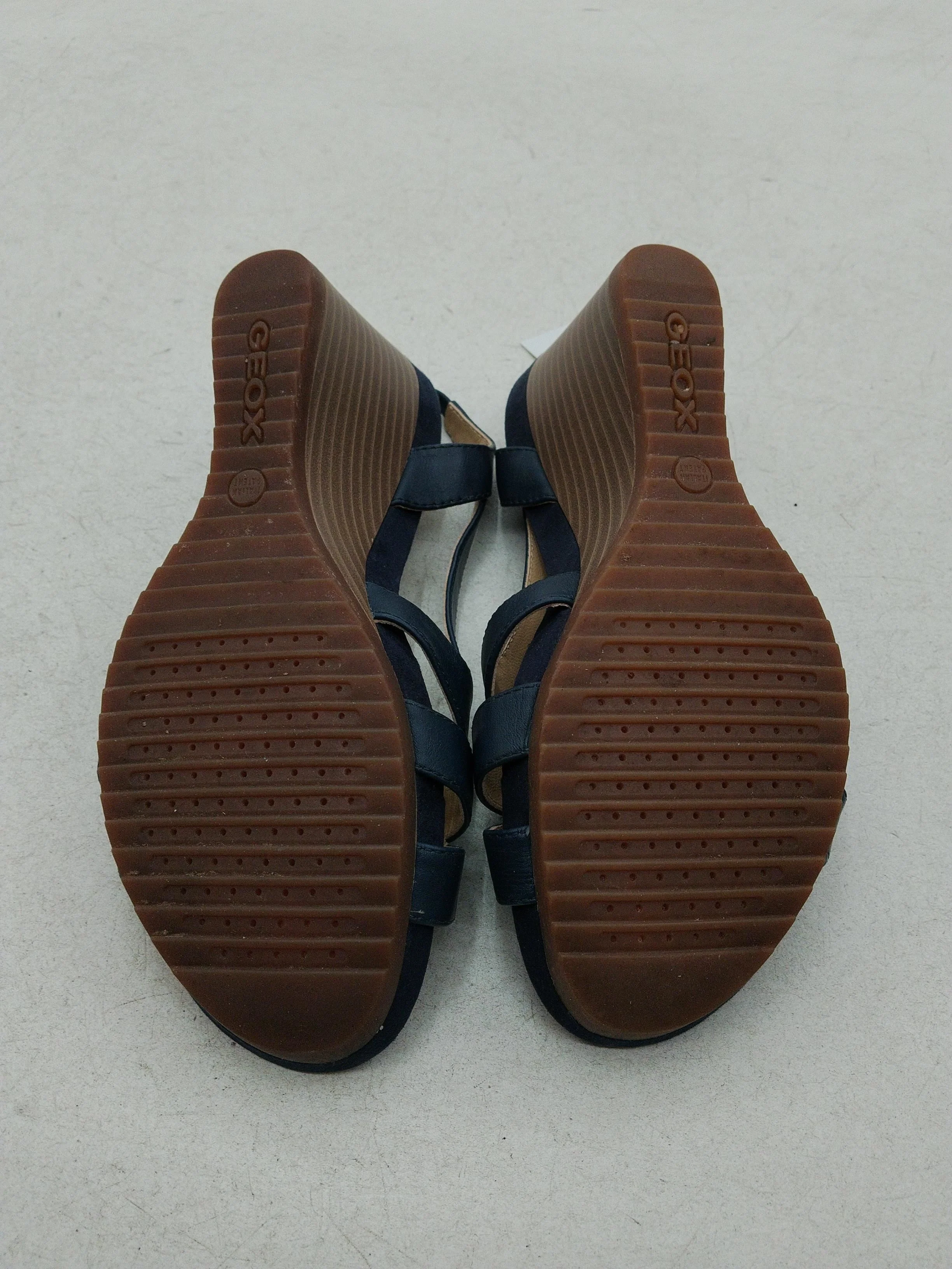 Geox Women's Sandals UK 6 Blue 100% Leather Strappy - Image 7
