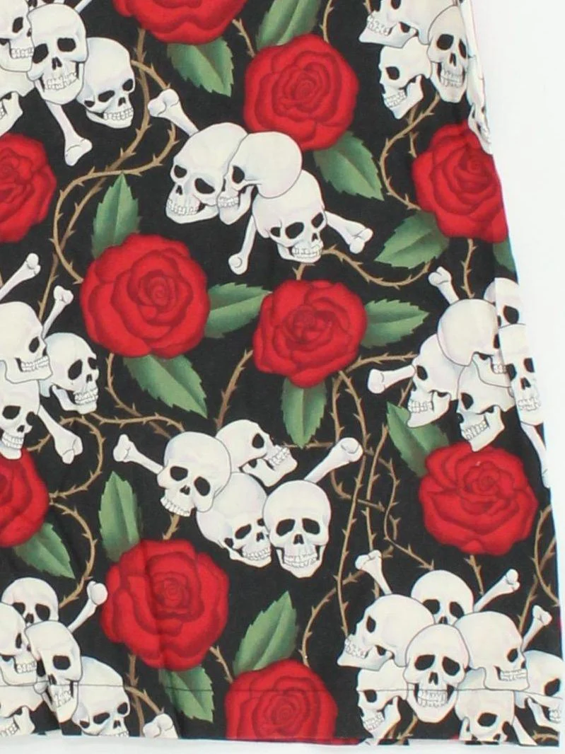 Get Cutie Women's Mini Skirt L Multi 100% Cotton Short Mini - Image 4