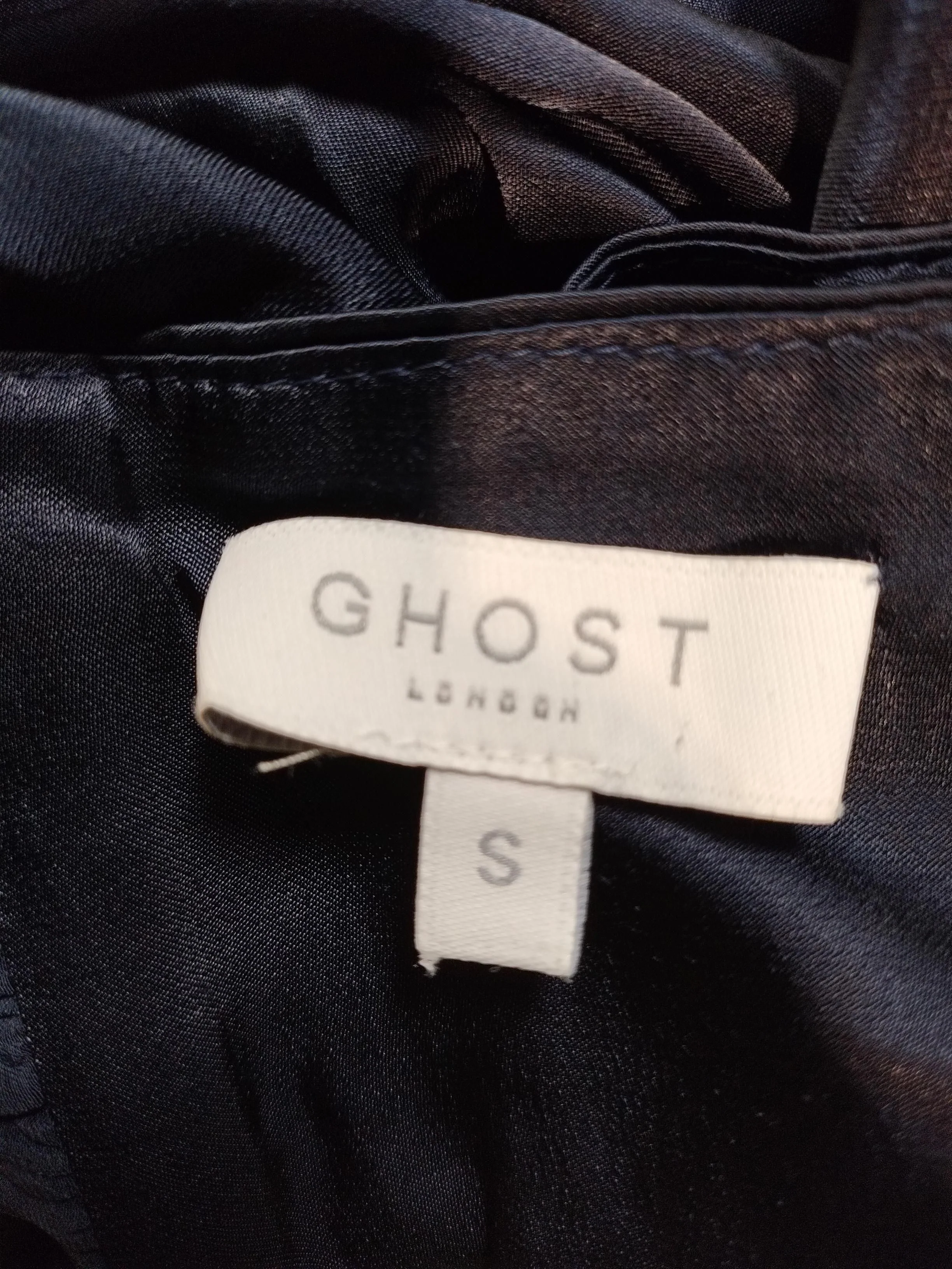 Ghost Maxi Dress S in Blue - Image 5