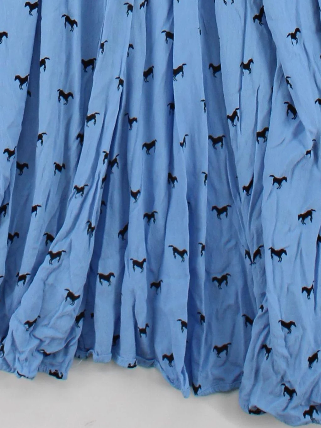 Ghost Wrap Maxi Dress M in Blue - Image 4