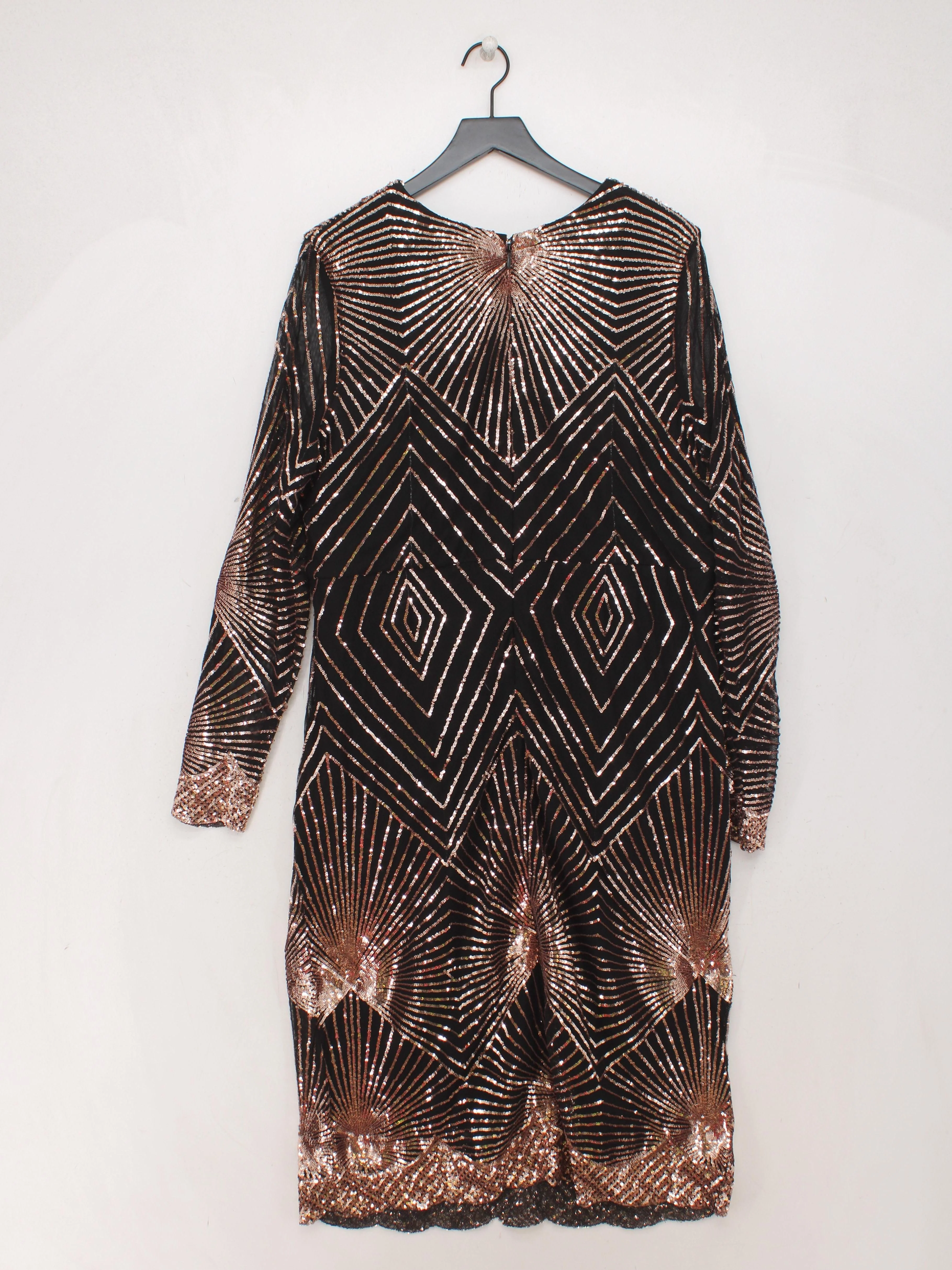 Goddiva Bodycon Mini Dress UK22 in Black - Image 2
