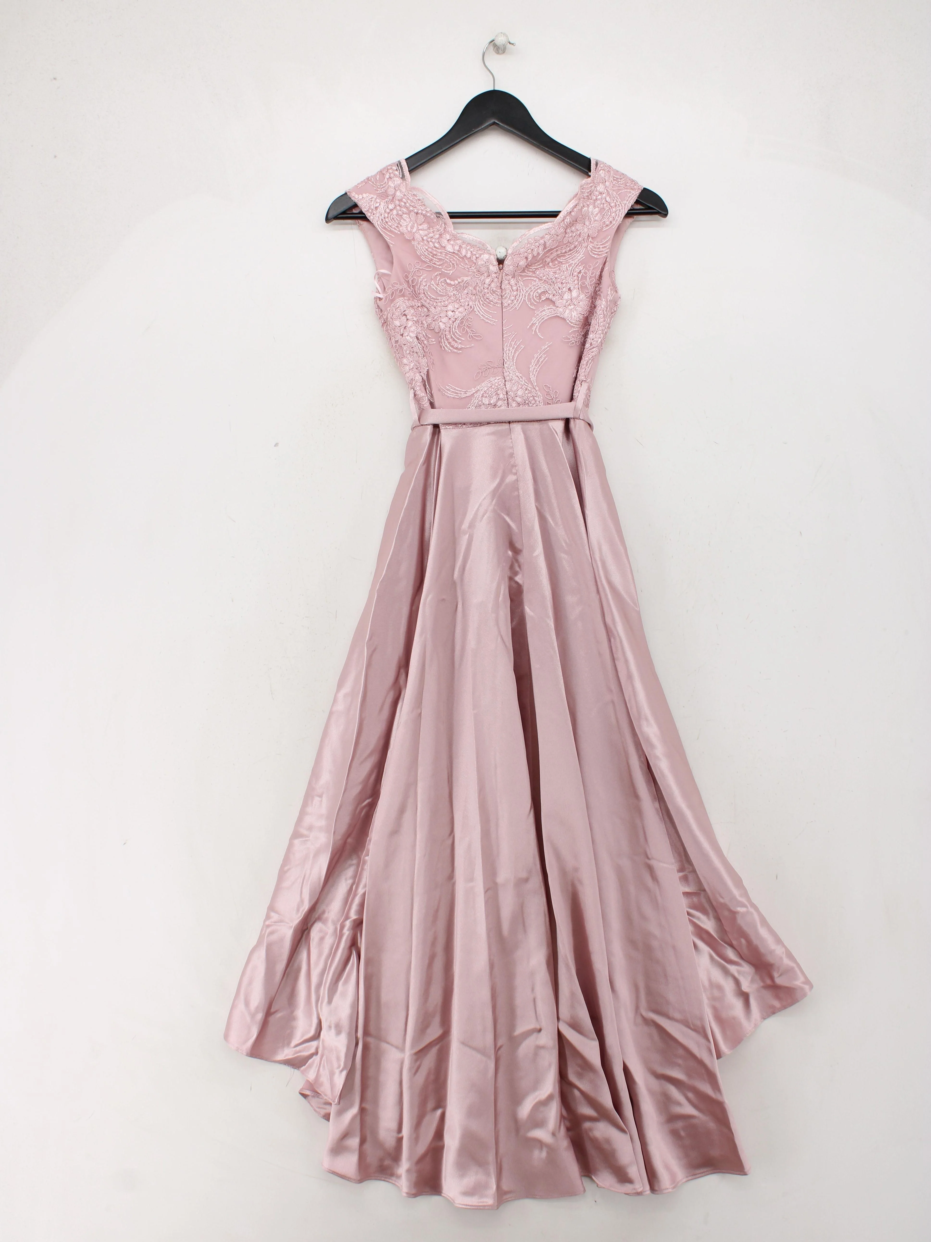 Goddiva Maxi Dress UK8 in Pink - Image 2