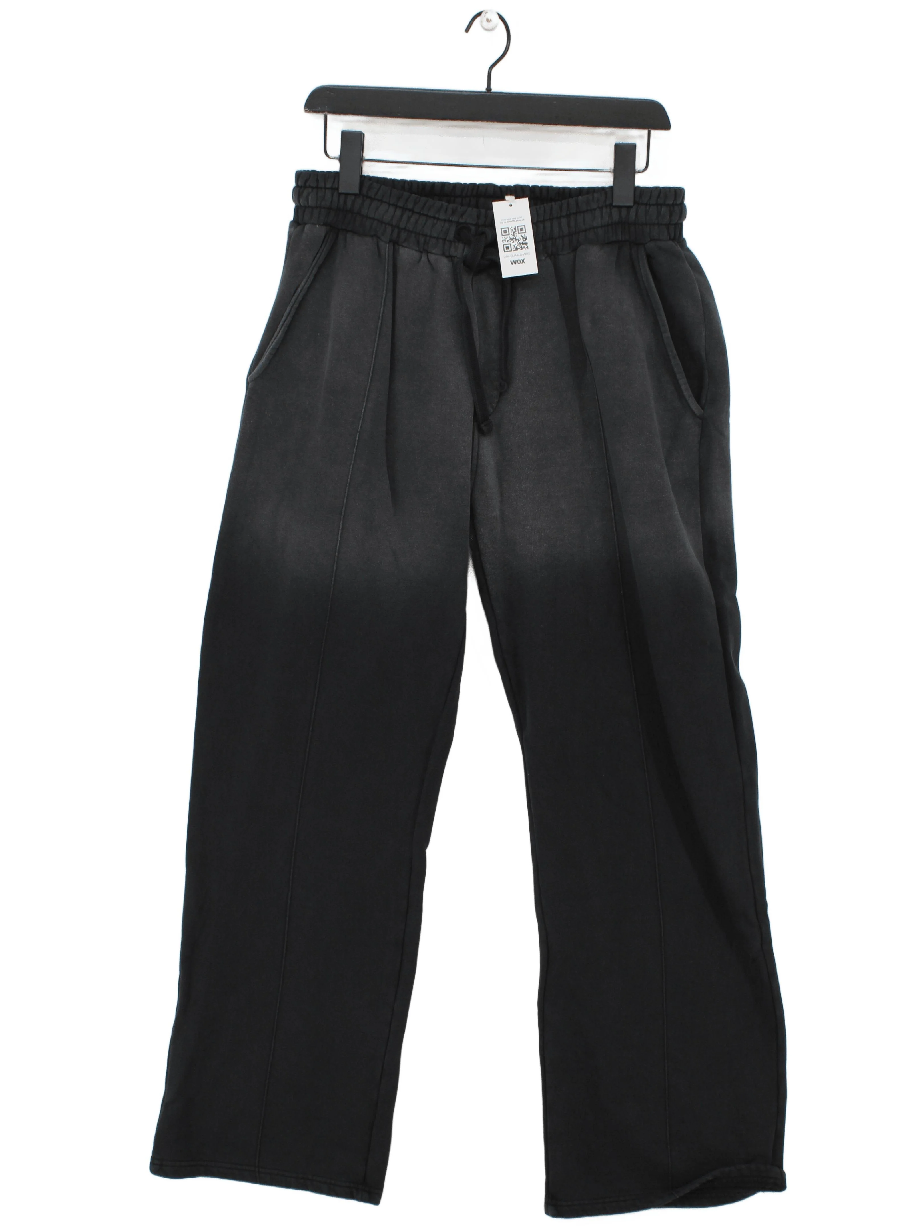 Good For Nothing Men's Sports Bottoms M Black 100% Cotton Wide-Leg Sweatpants
