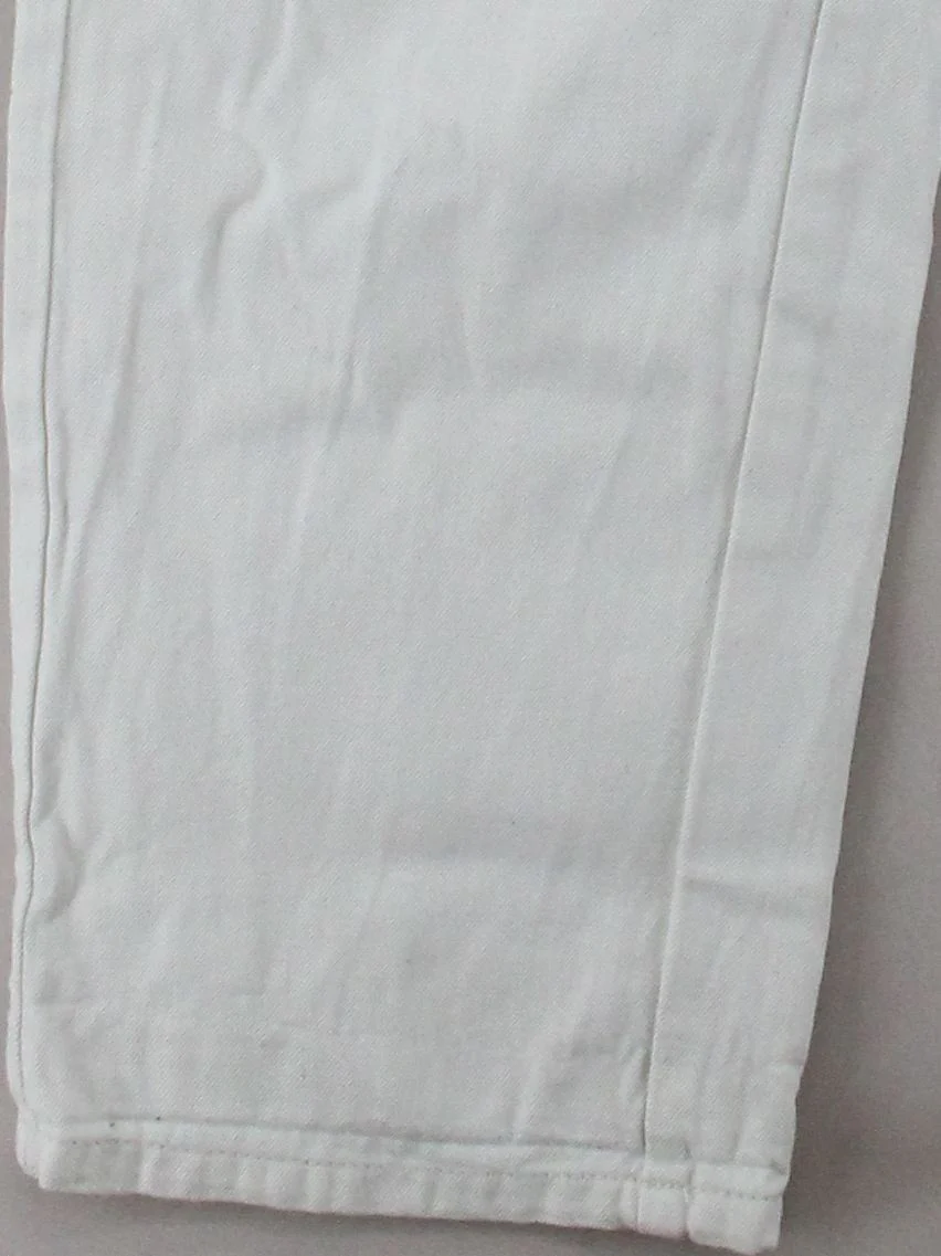Great Plains Women's Jumpsuit L White 100% Cotton Wide-Leg Jumpsuit - Image 4