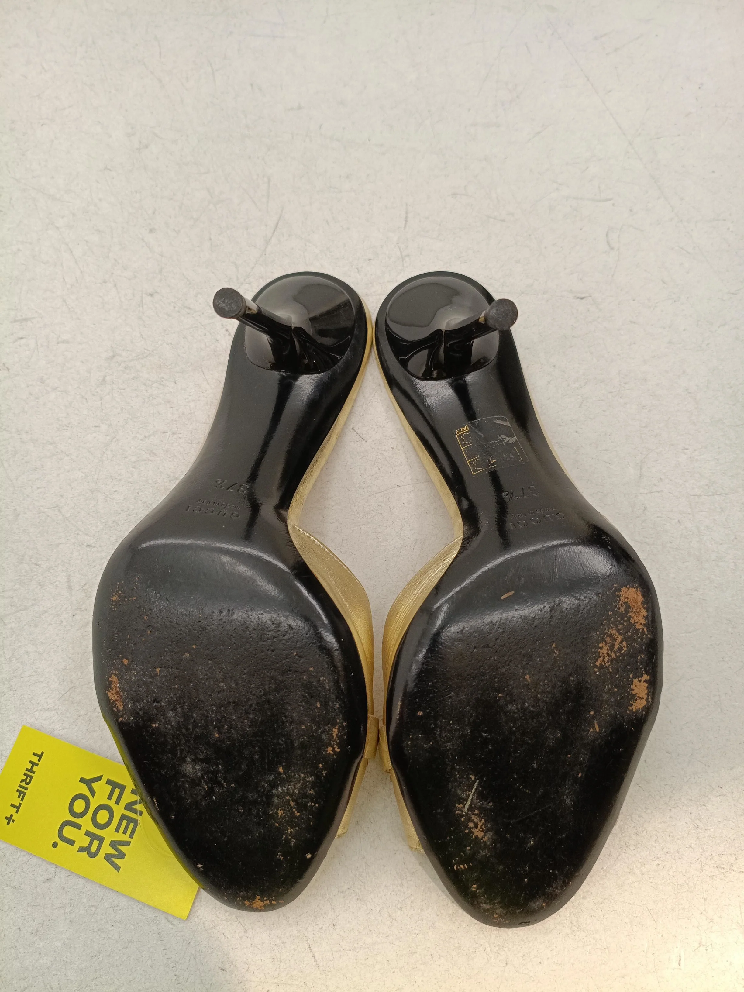 Gucci Women's Heels UK 4.5 Gold 100% Other Court - Image 7
