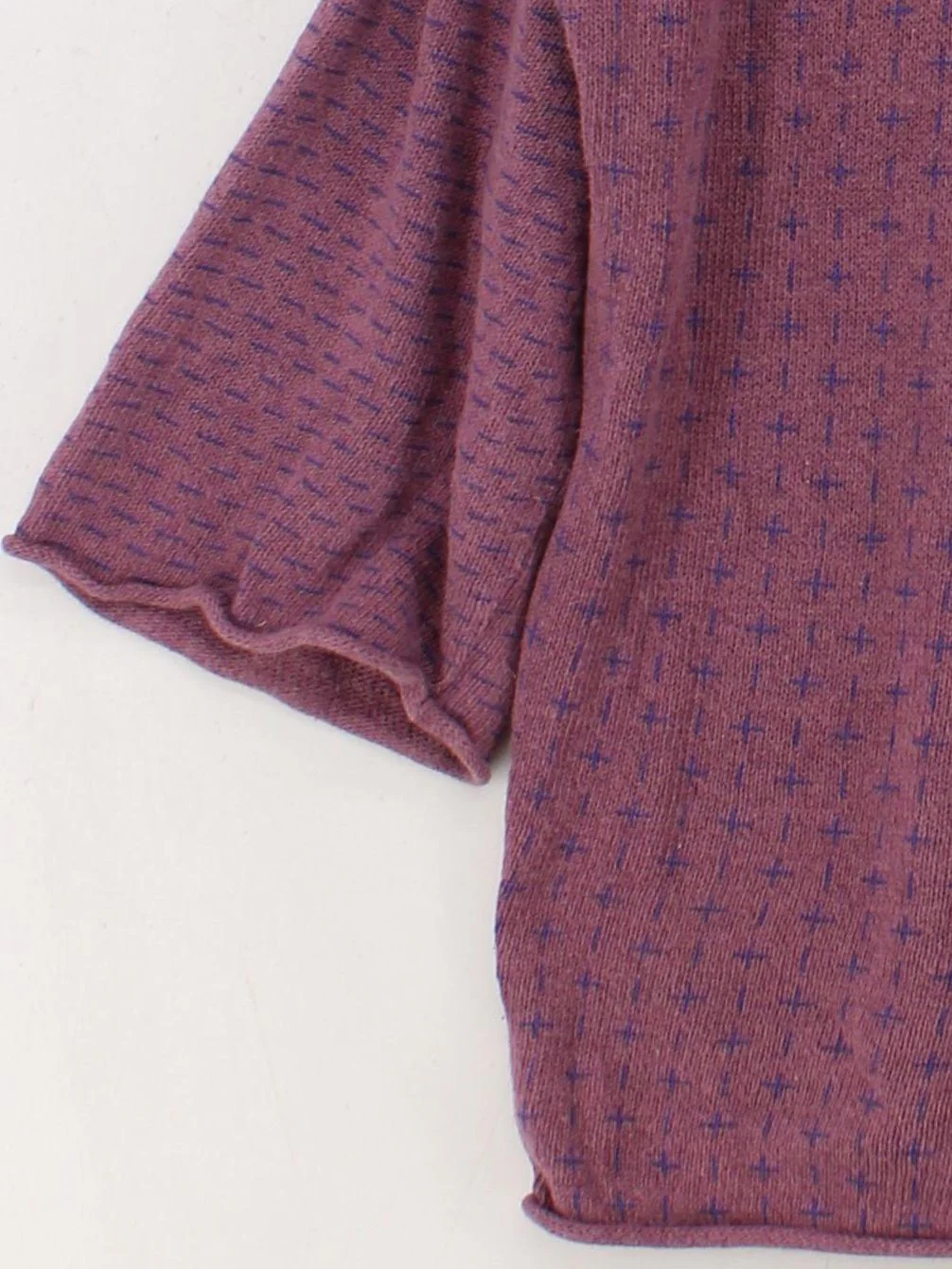 Gudrun Sjöden Women's Jumper L Pink Linen with Cotton Pullover - Image 4