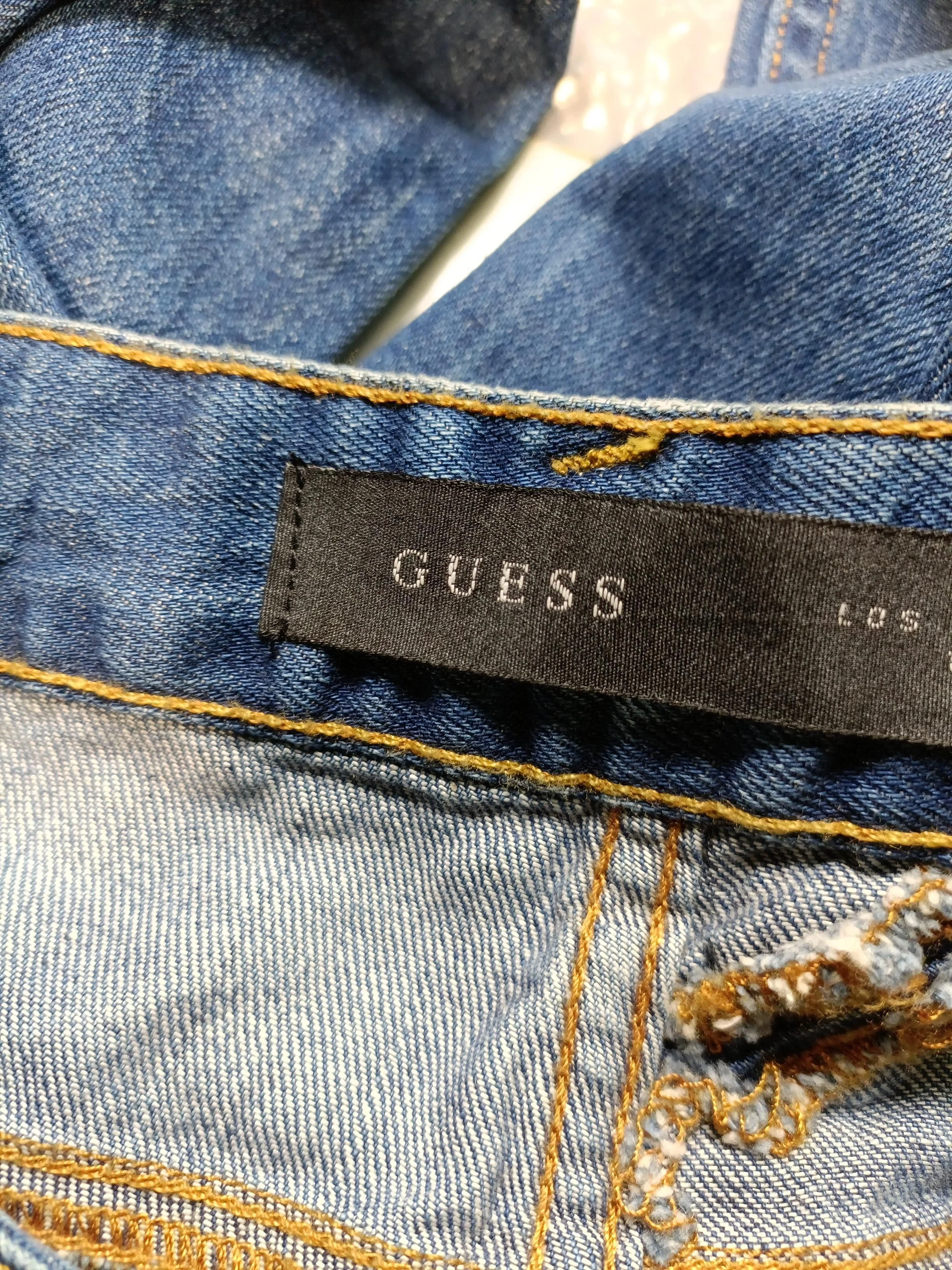Guess Men's Jeans M Blue 100% Cotton Straight - Image 5