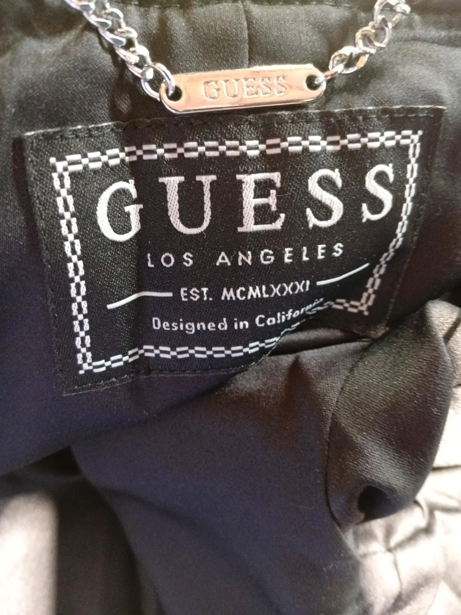 Guess Motorcycle Jacket jacket black - Image 5