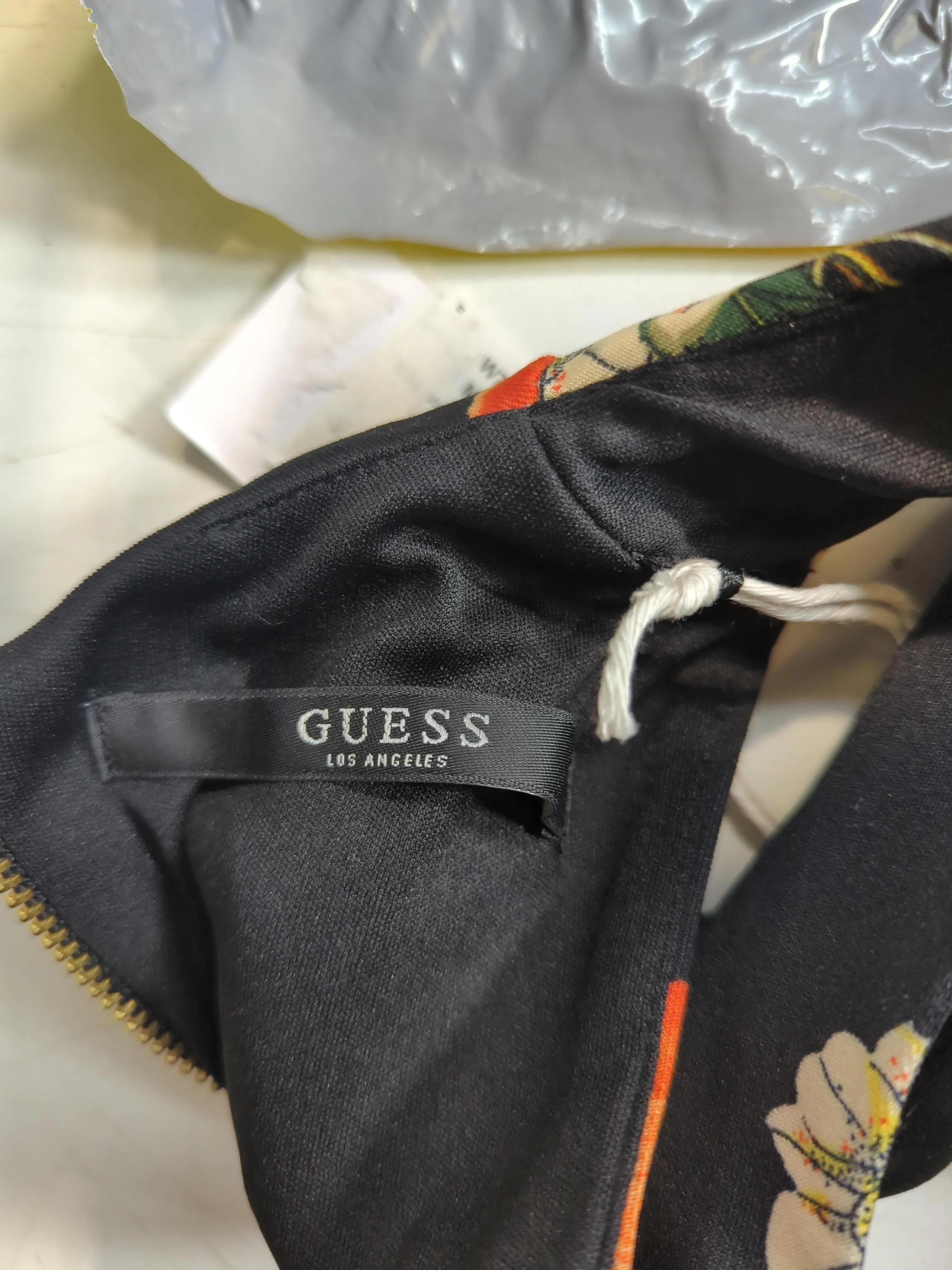 Guess Skater Midi Dress M in Black - Image 5