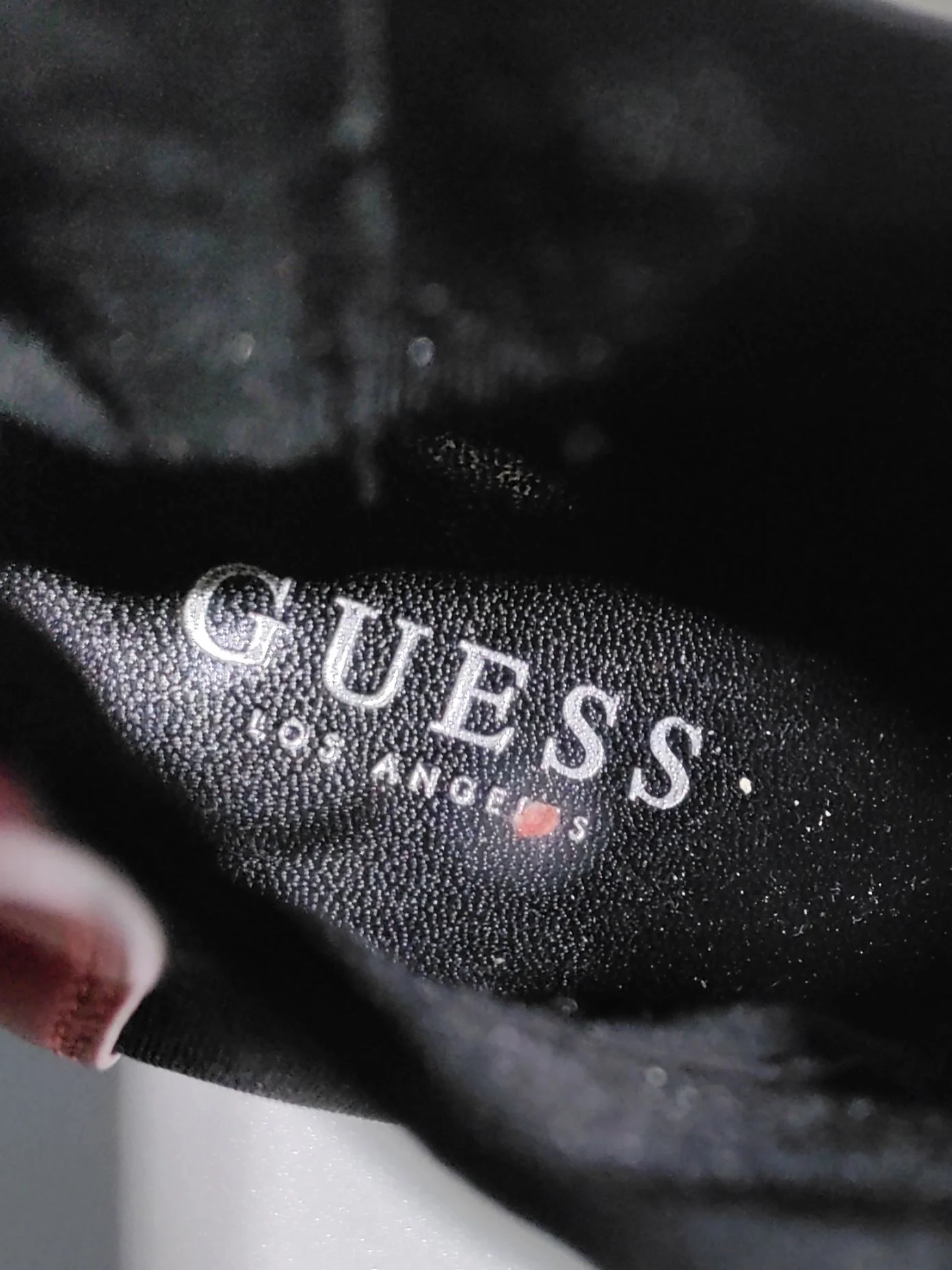 Guess Women's Boots UK 4.5 Red Graphic 100% Faux Leather Chelsea - Image 11