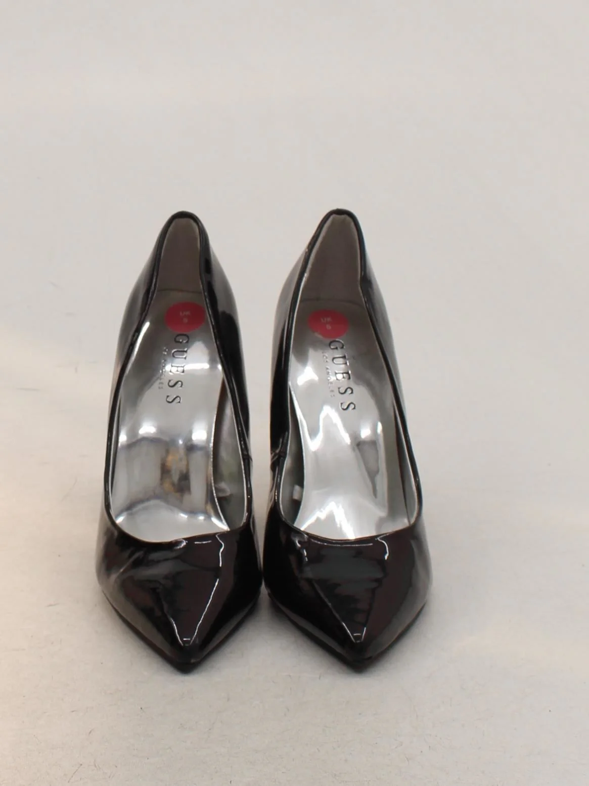 Guess Women's Heels UK 5 Black 100% Leather Court - Image 2