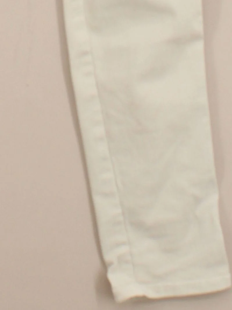 Guess Women's Jeans W 28 in Cream 100% Other Skinny - Image 4