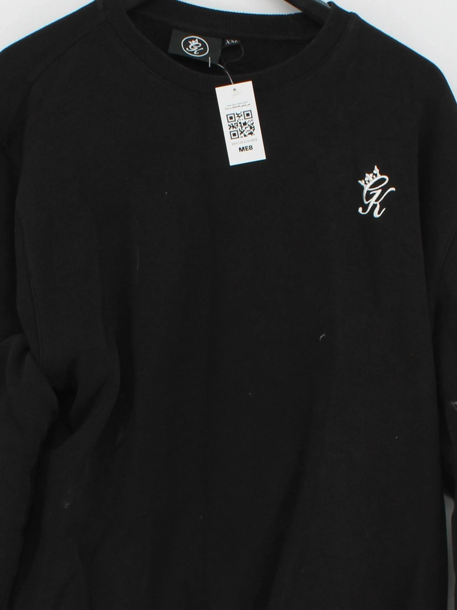 Gym King Men's Hoodie XXL Black Cotton with Polyester Pullover - Image 3