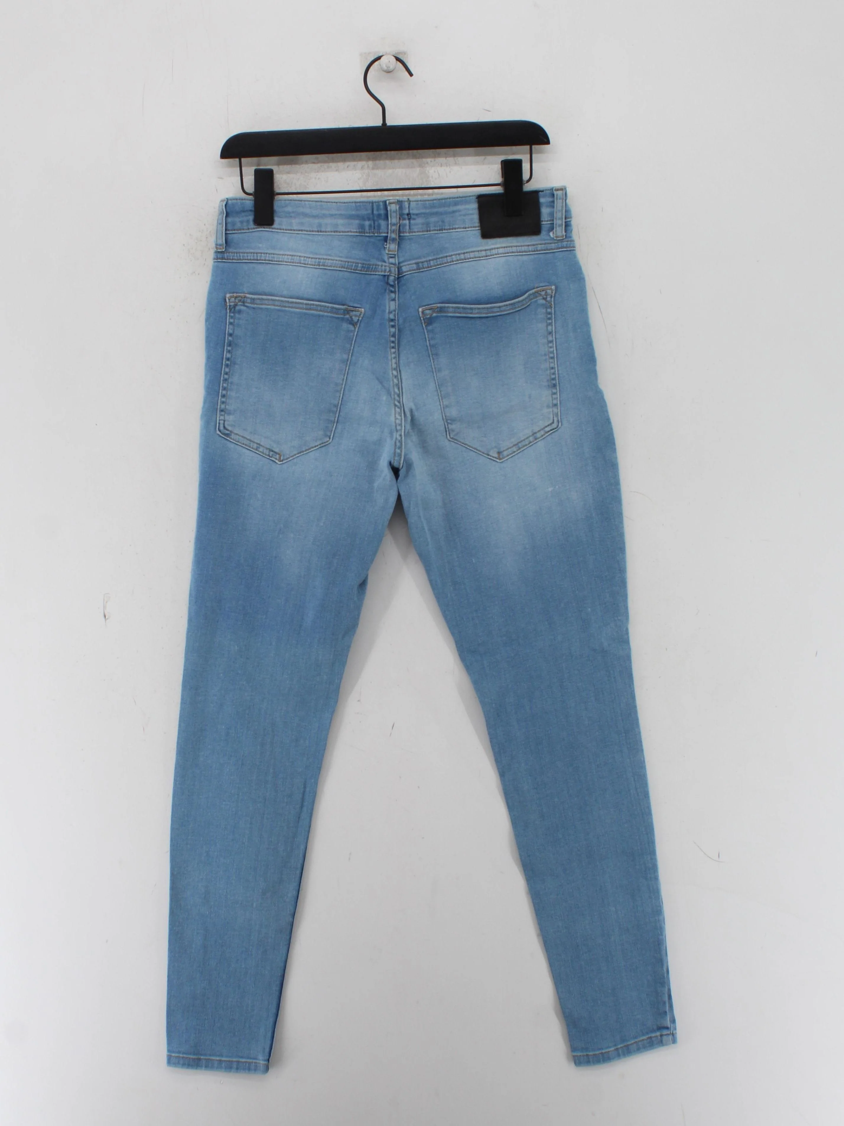 Gym King Women's Jeans W 32 in Blue Cotton with Elastane Skinny - Image 2