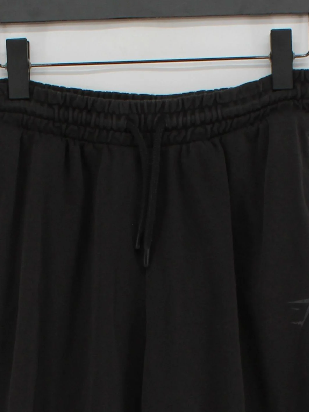 Gymshark Men's Sports Bottoms S Black Cotton with Polyester Sweatpants - Image 3