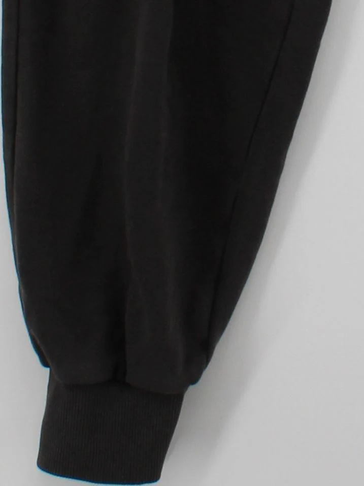 Gymshark Men's Sports Bottoms S Black Cotton with Polyester Sweatpants - Image 4